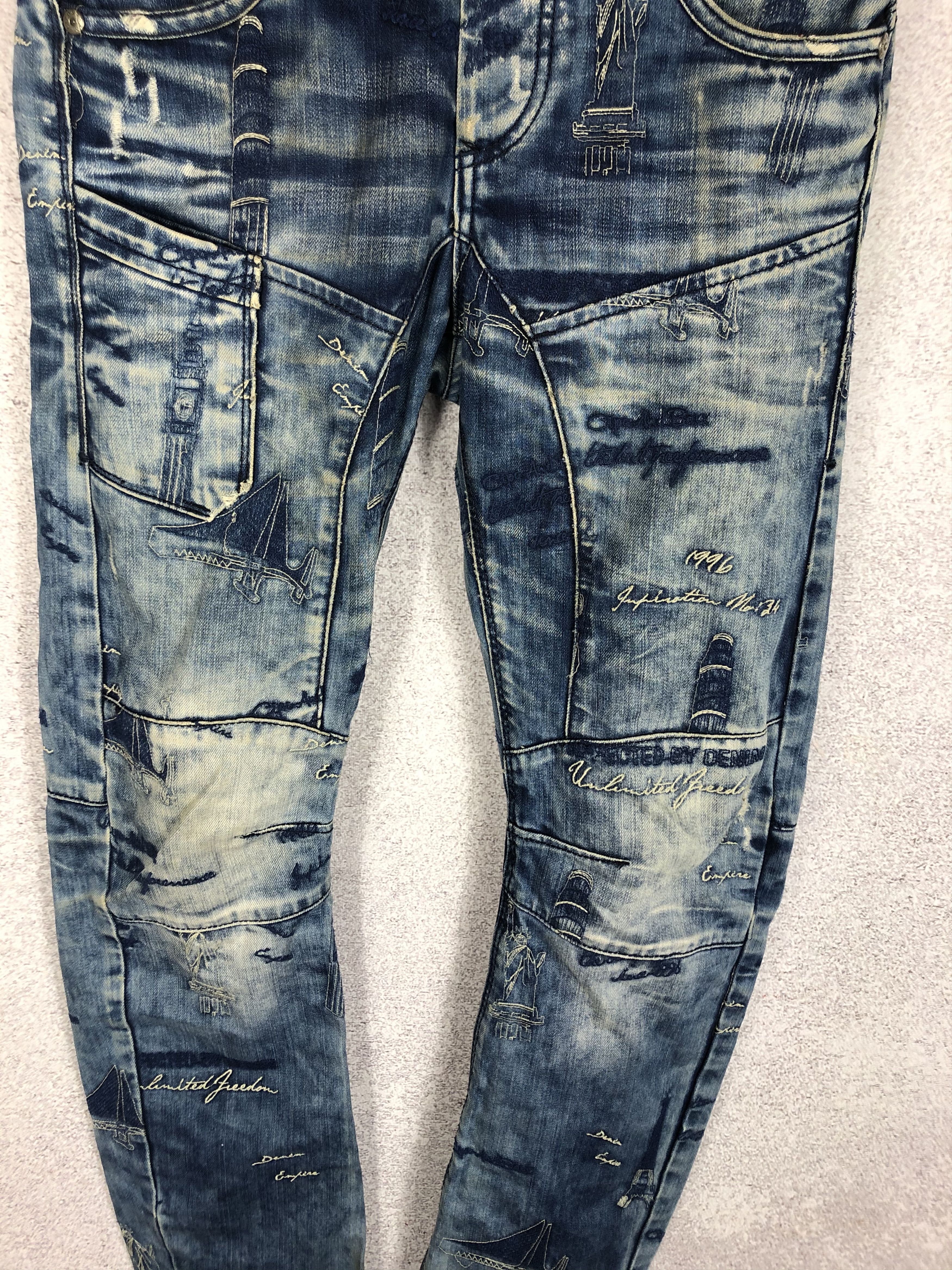 Vintage Vintage Cipo&Baxx Rap Style Jeans Y2K Size US 29 - 4 Thumbnail