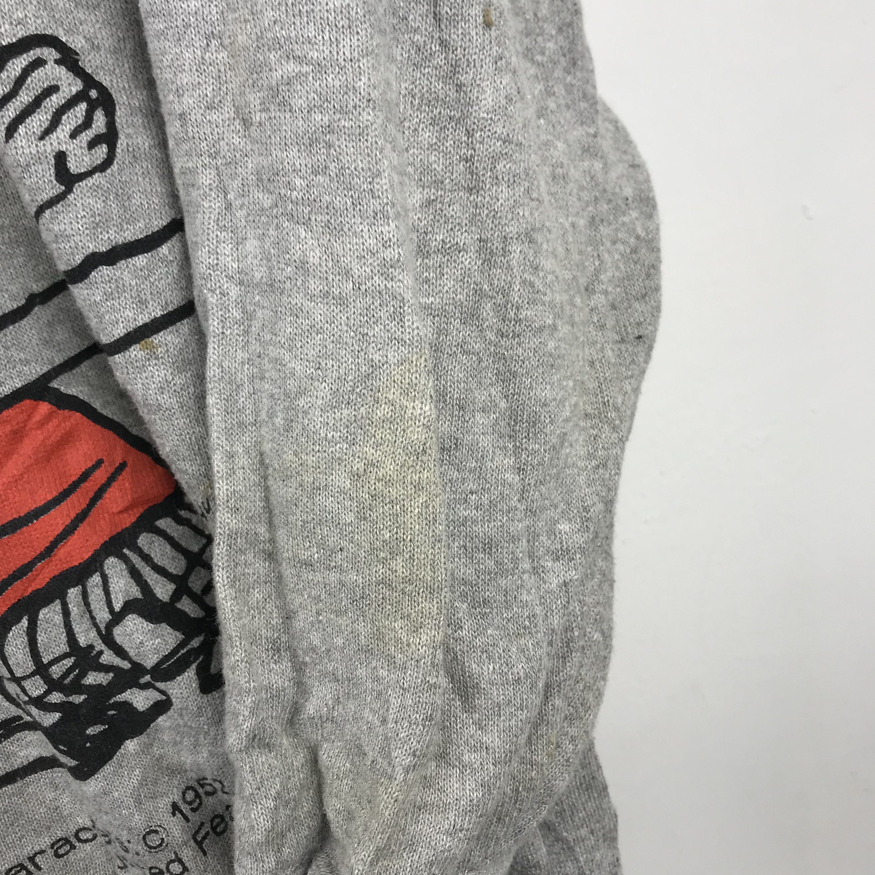 Peanuts × Vintage Z201 VTG PEANUTS STRIKE BASEBALL SWEATSHIRTS 'OFF WHITE' Size US M / EU 48-50 / 2 - 4 Thumbnail