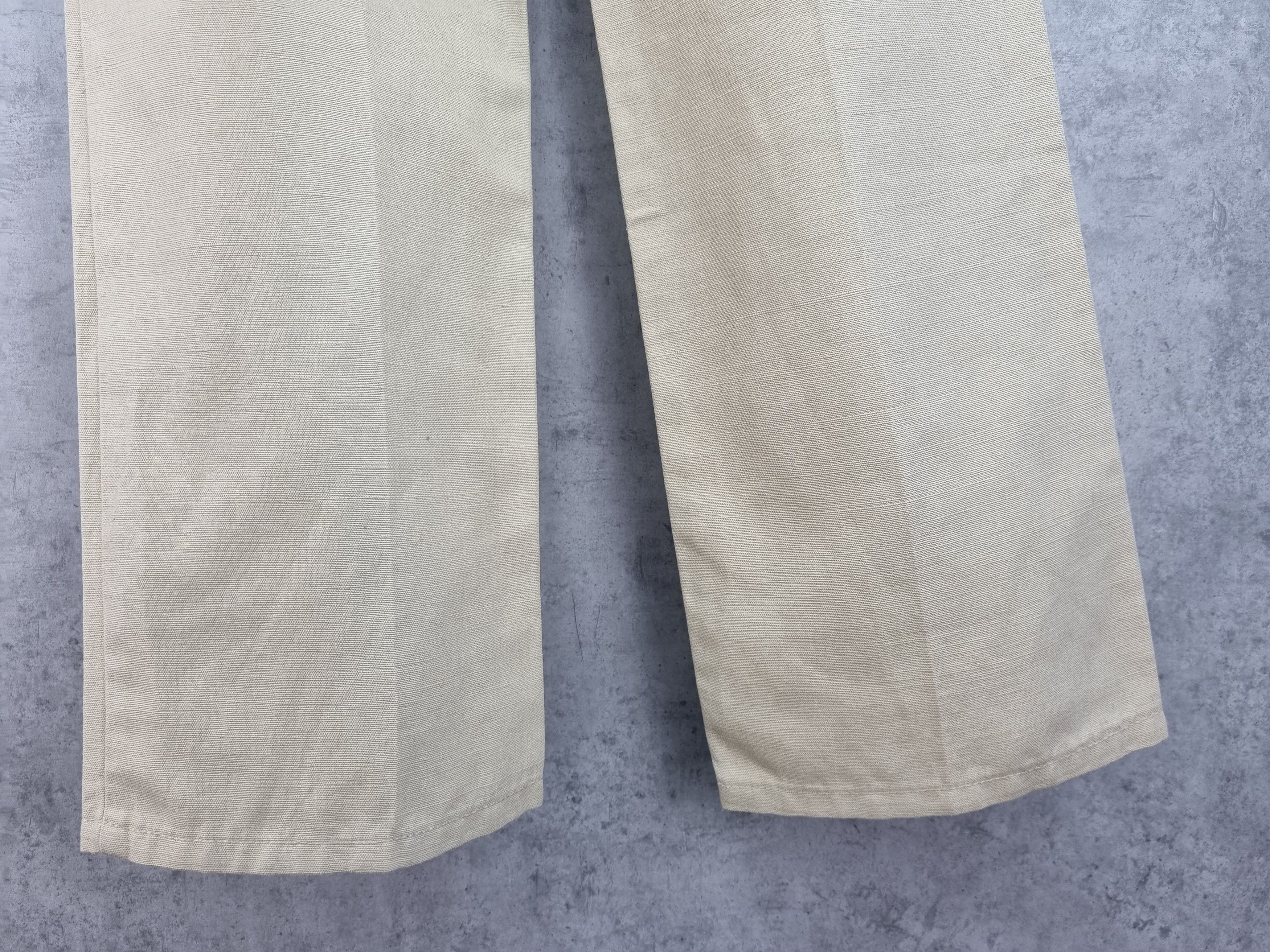 Levi's × Levi's Vintage Clothing Rare 90s Linen LEVIS STA-PREST Flared Cowboy Vintage Pant Size US 30 / EU 46 - 10 Thumbnail