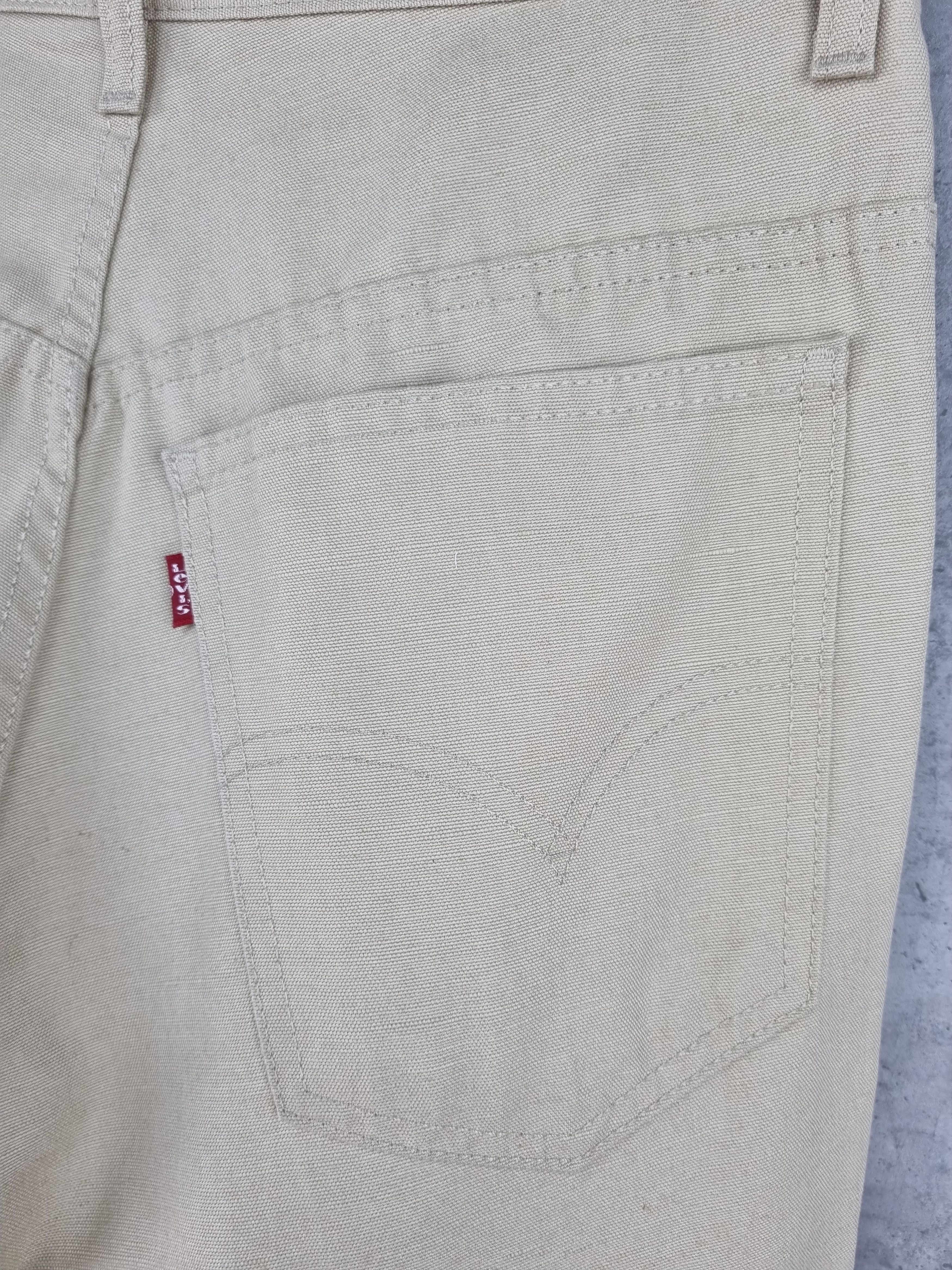 Levi's × Levi's Vintage Clothing Rare 90s Linen LEVIS STA-PREST Flared Cowboy Vintage Pant Size US 30 / EU 46 - 13 Thumbnail