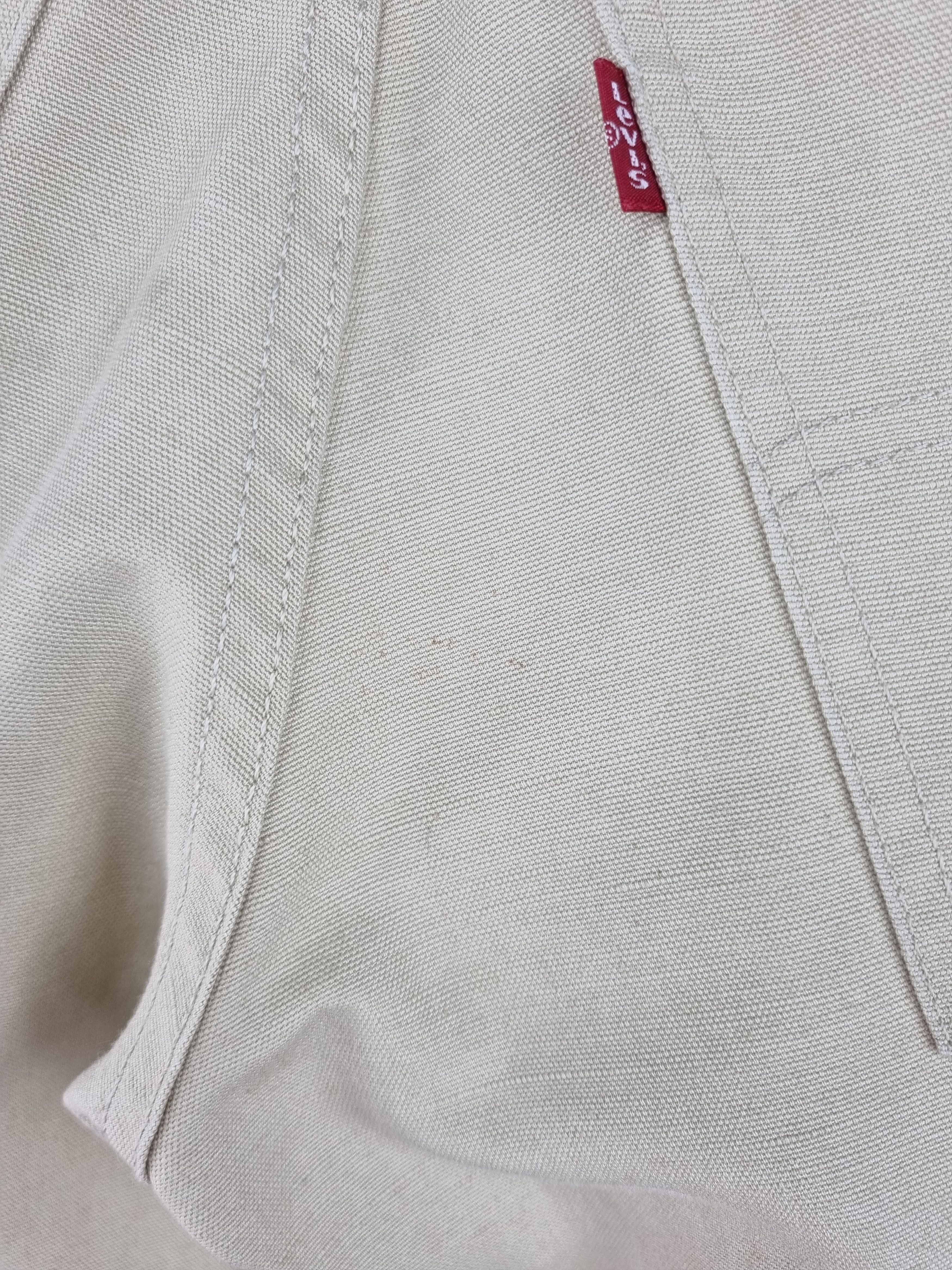 Levi's × Levi's Vintage Clothing Rare 90s Linen LEVIS STA-PREST Flared Cowboy Vintage Pant Size US 30 / EU 46 - 12 Thumbnail