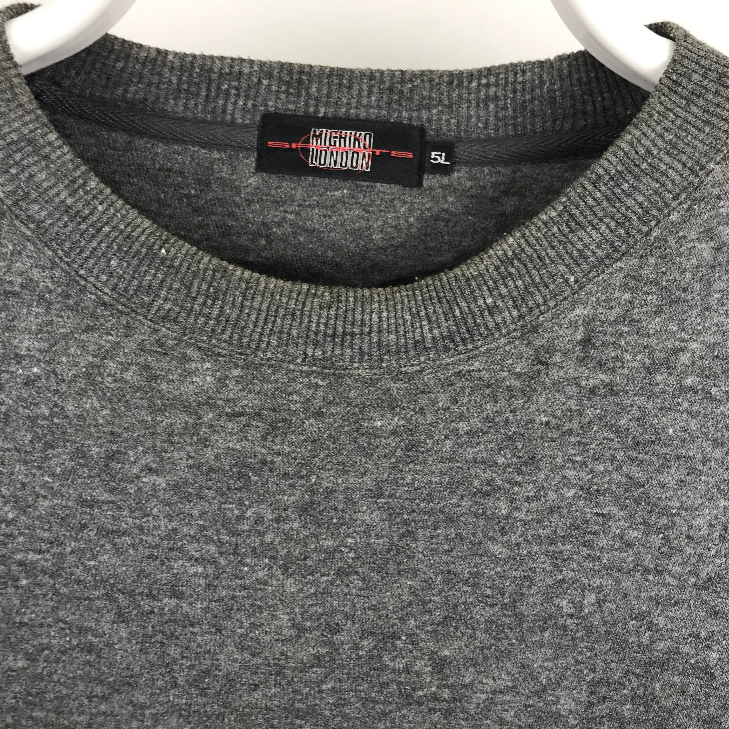 Japanese Brand × Michiko Koshino London Z204 MICHIKO KOSHINO LONDON SPORT SPELL OUT SWEATSHIRTS Size US XXL / EU 58 / 5 - 5 Thumbnail
