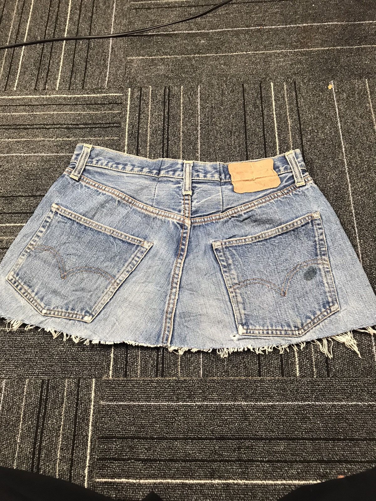 Levi's Vintage Levi's selvage mini skirt Size 30" / US 8 / IT 44 - 6 Thumbnail