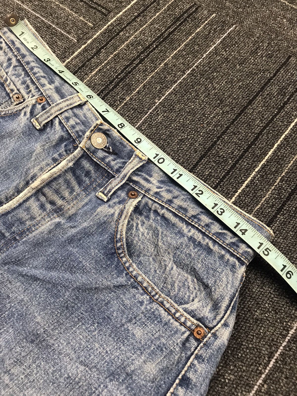 Levi's Vintage Levi's selvage mini skirt Size 30" / US 8 / IT 44 - 8 Thumbnail