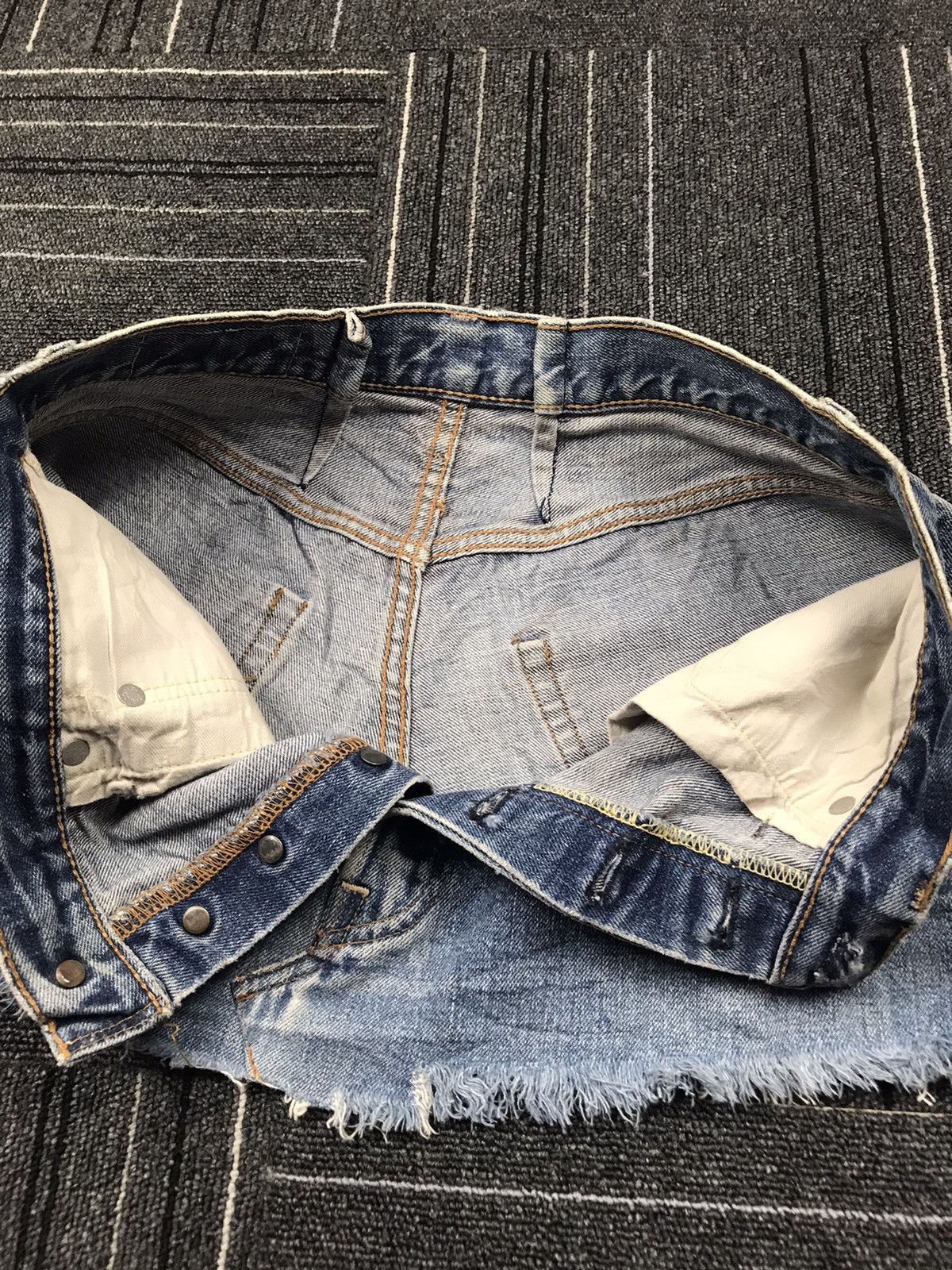 Levi's Vintage Levi's selvage mini skirt Size 30" / US 8 / IT 44 - 4 Thumbnail