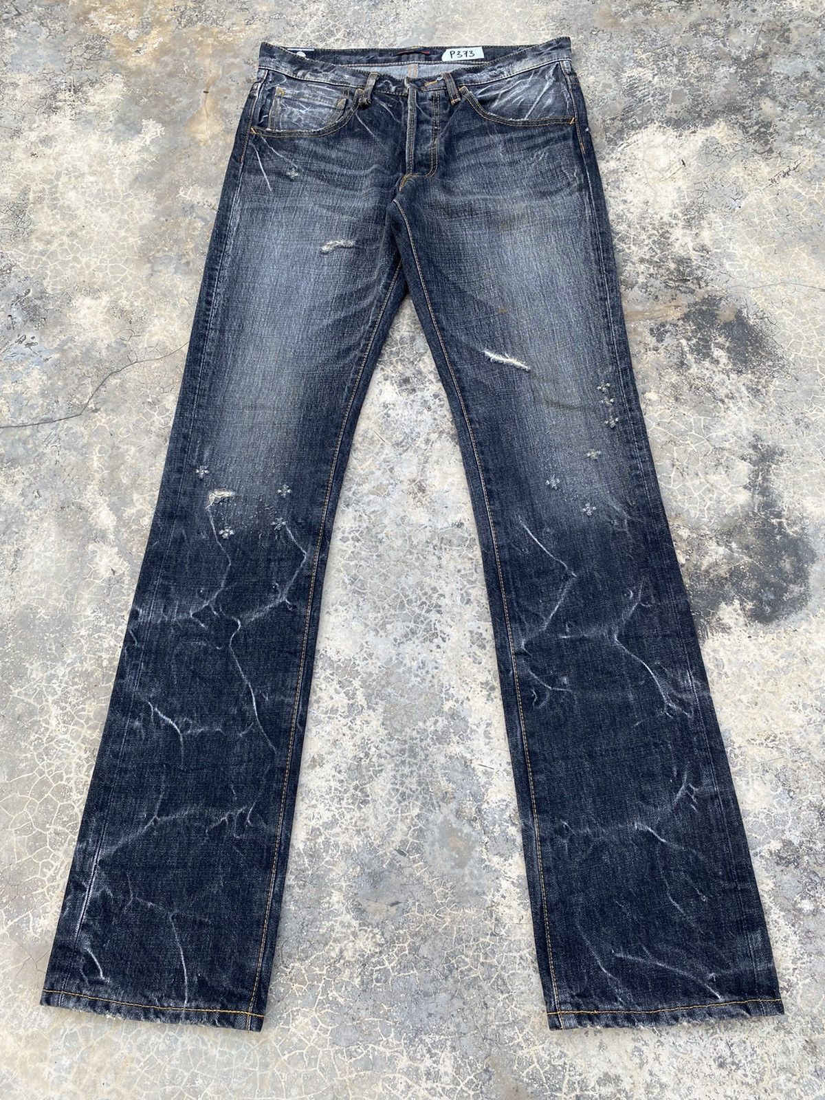 Other Blue Way Pre Faded Flare Pant Size US 30 / EU 46 - 3 Thumbnail
