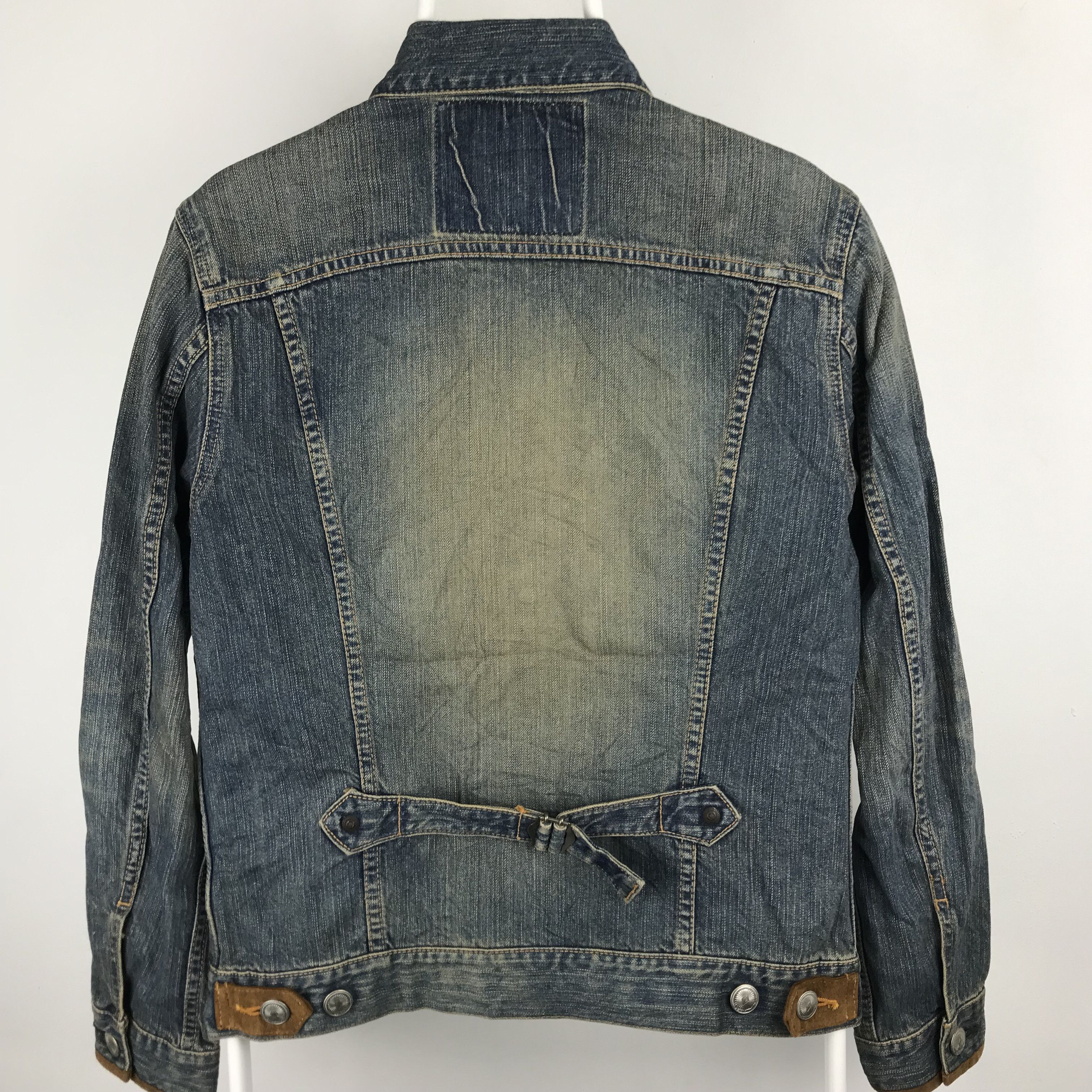 Edwin × Vintage Z216 EDWIN X EXCLUSIVE VTG FADED DENIM JACKET RARE!! Size US M / EU 48-50 / 2 - 2 Thumbnail