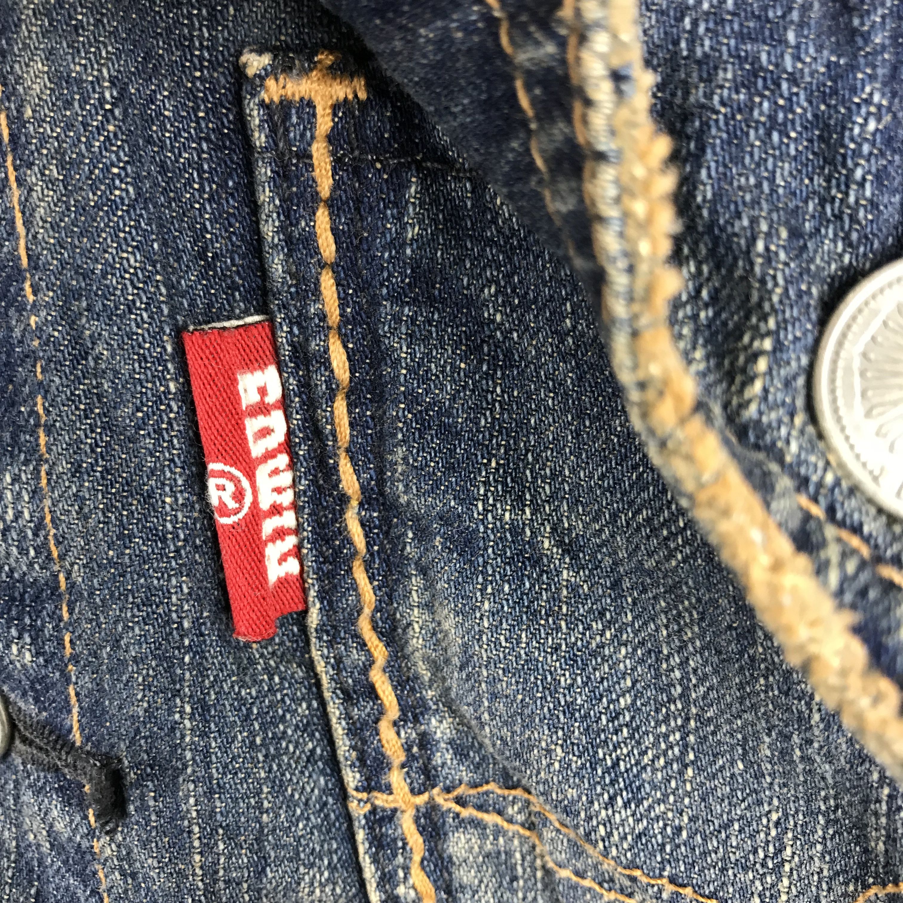 Edwin × Vintage Z216 EDWIN X EXCLUSIVE VTG FADED DENIM JACKET RARE!! Size US M / EU 48-50 / 2 - 4 Thumbnail