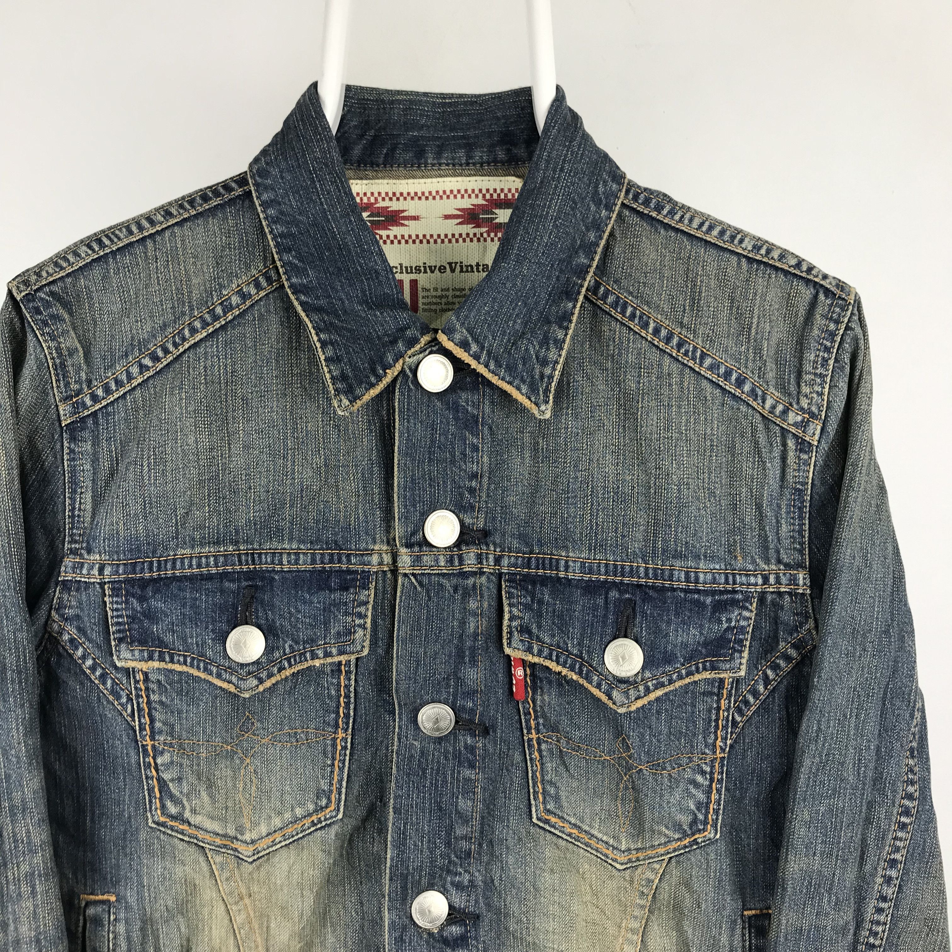 Edwin × Vintage Z216 EDWIN X EXCLUSIVE VTG FADED DENIM JACKET RARE!! Size US M / EU 48-50 / 2 - 3 Thumbnail