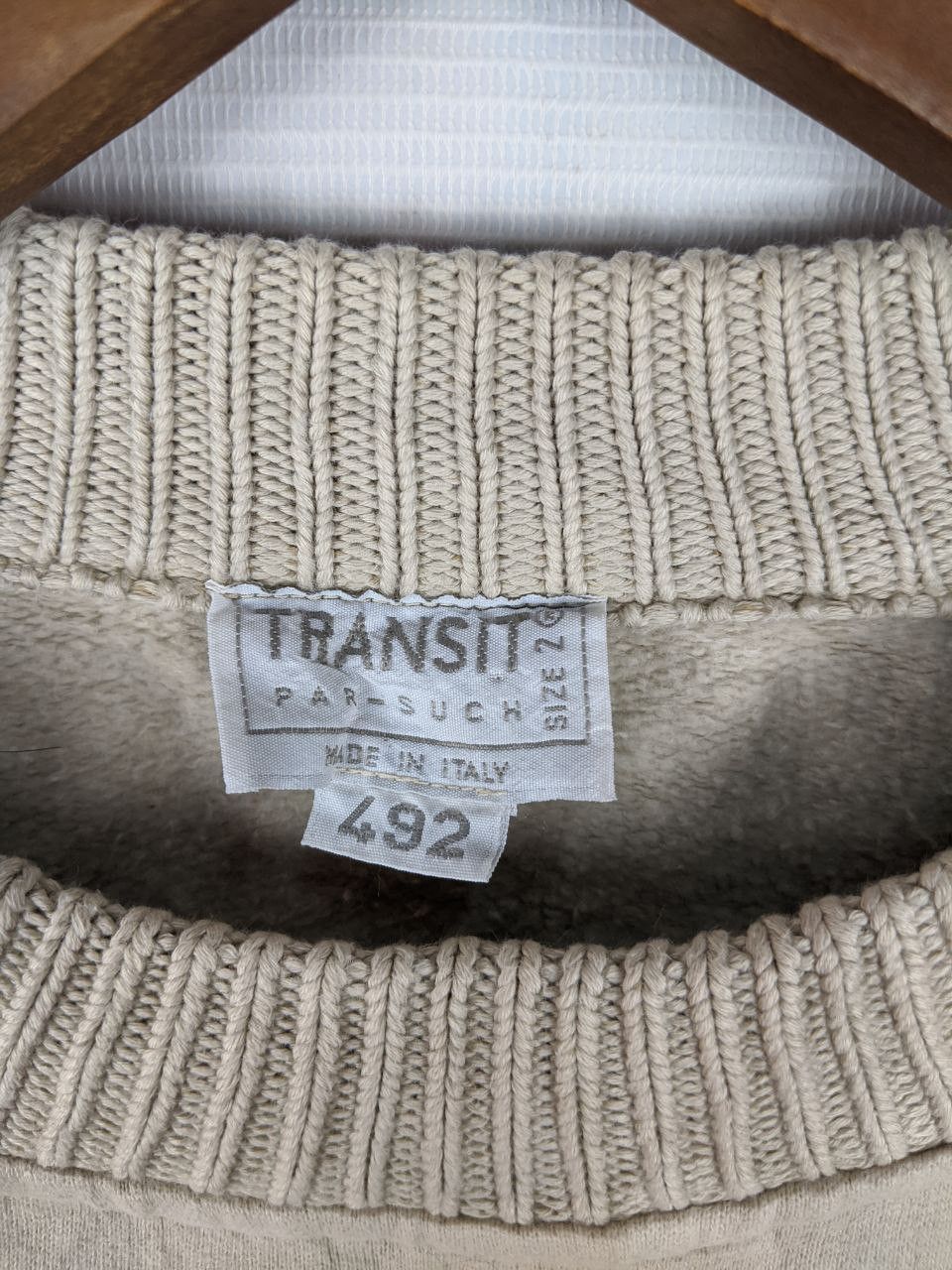 Transit vintage transit pullover made in Italy (LAMPO zip) Size US M / EU 48-50 / 2 - 4 Thumbnail