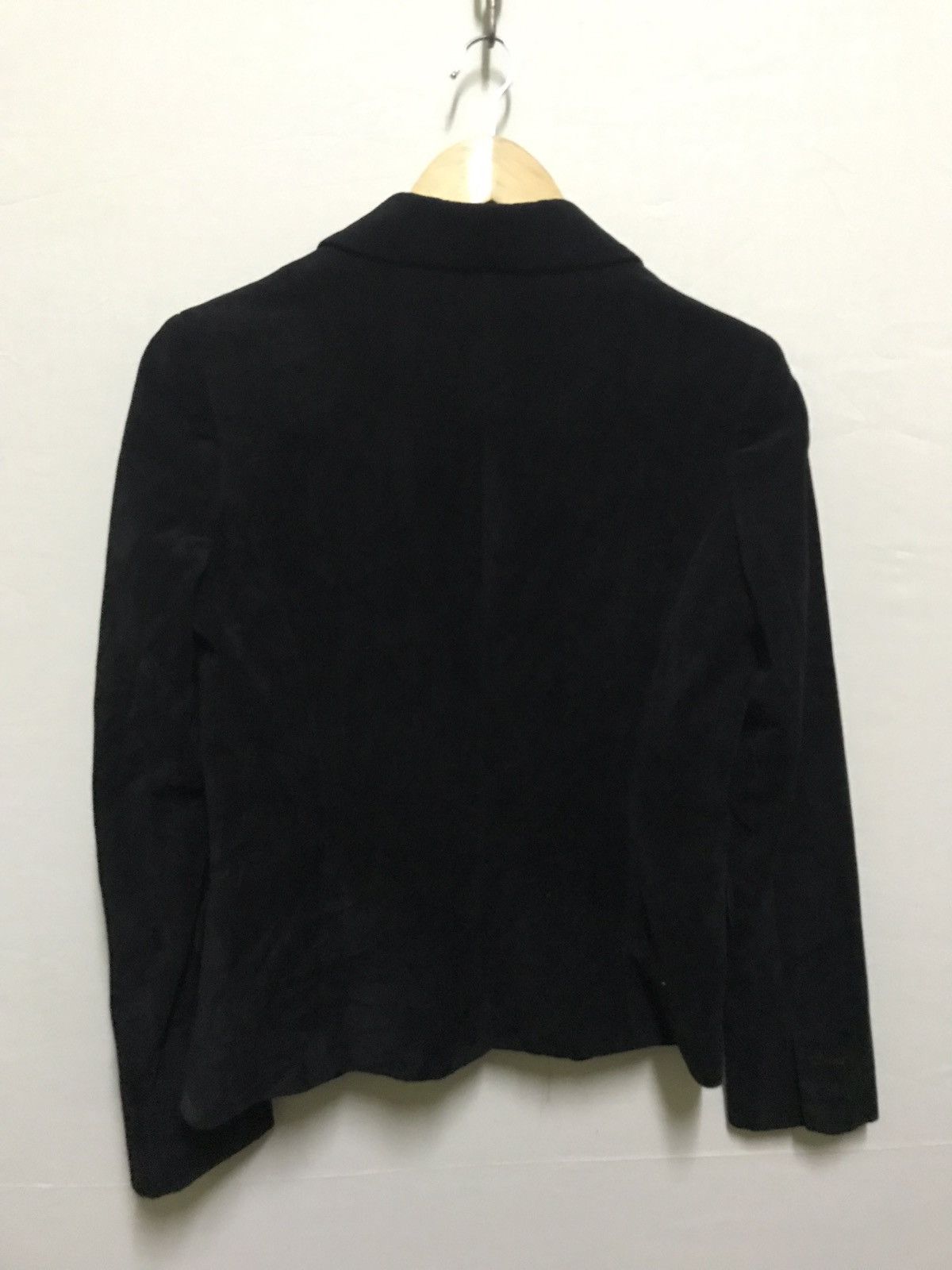 Designer La Chambre D'ine Black Pure New Wool Jacket yohji Size S / US 4 / IT 40 - 4 Thumbnail