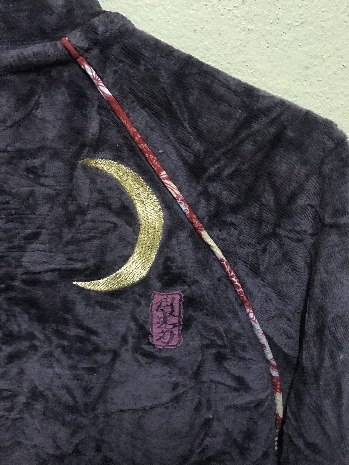 Japanese Brand Gekkoto Velvet Sukajan Jacket Japan Size US M / EU 48-50 / 2 - 6 Thumbnail