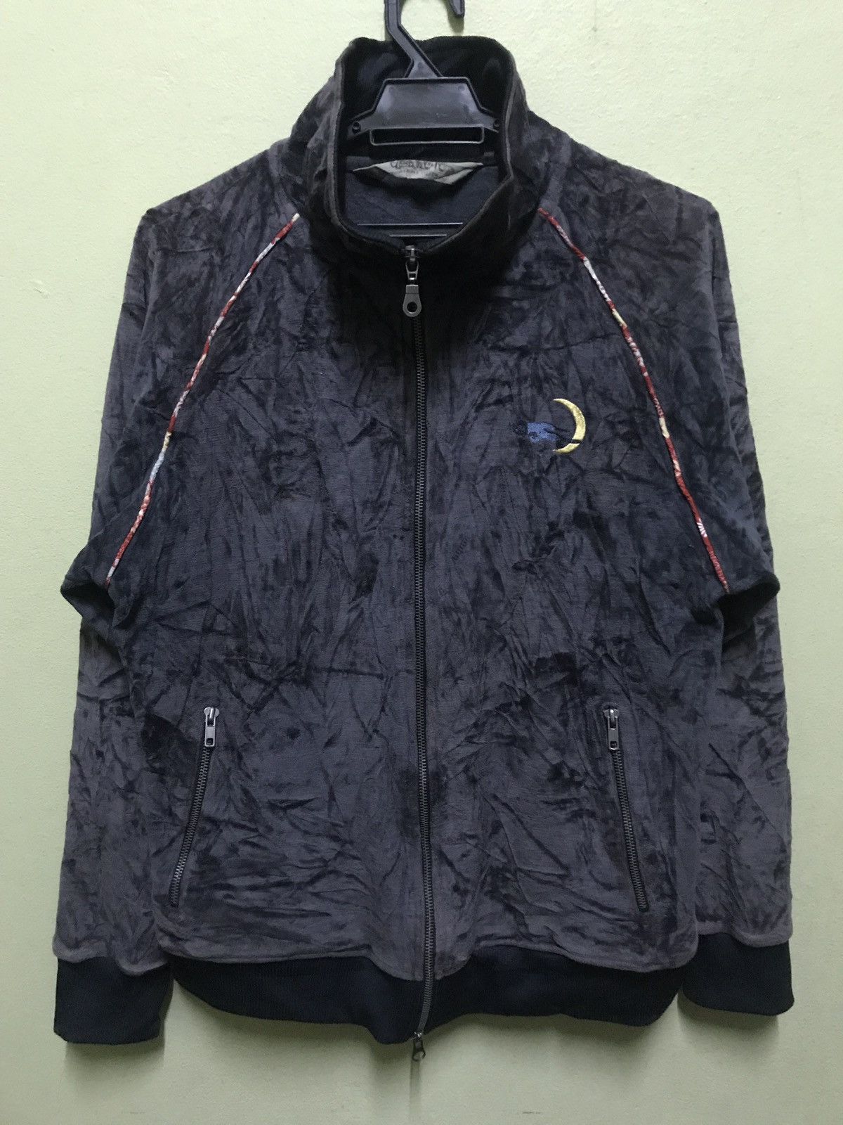 Japanese Brand Gekkoto Velvet Sukajan Jacket Japan Size US M / EU 48-50 / 2 - 1 Thumbnail