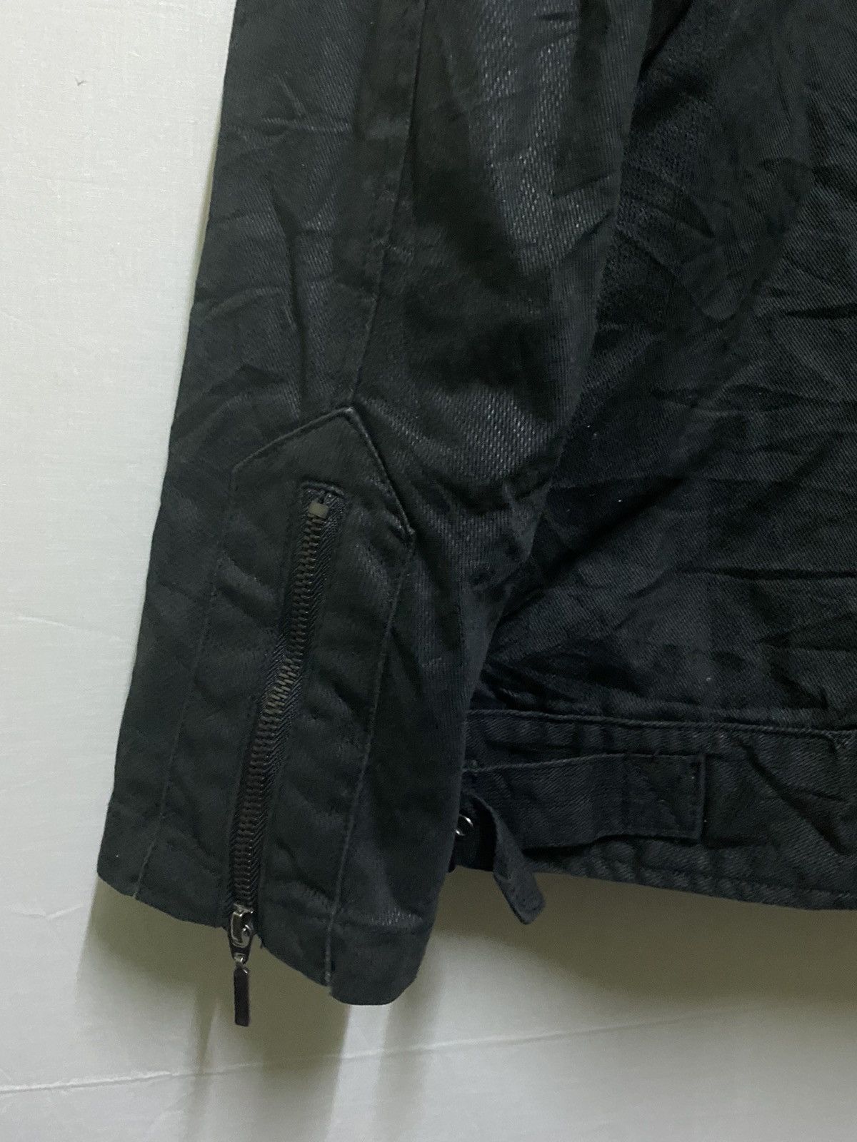 Japanese Brand Splendid Satisfaction Biker Jacket Zipper Style Size US L / EU 52-54 / 3 - 9 Thumbnail