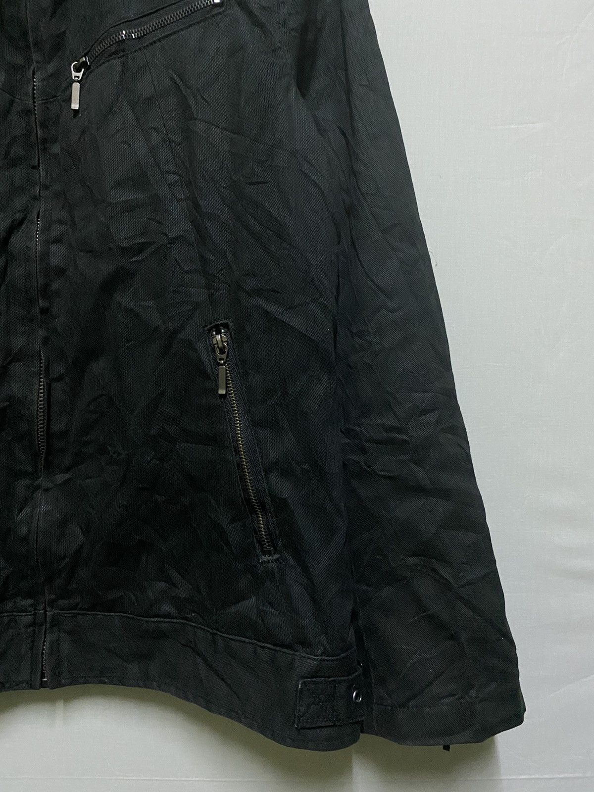 Japanese Brand Splendid Satisfaction Biker Jacket Zipper Style Size US L / EU 52-54 / 3 - 5 Thumbnail