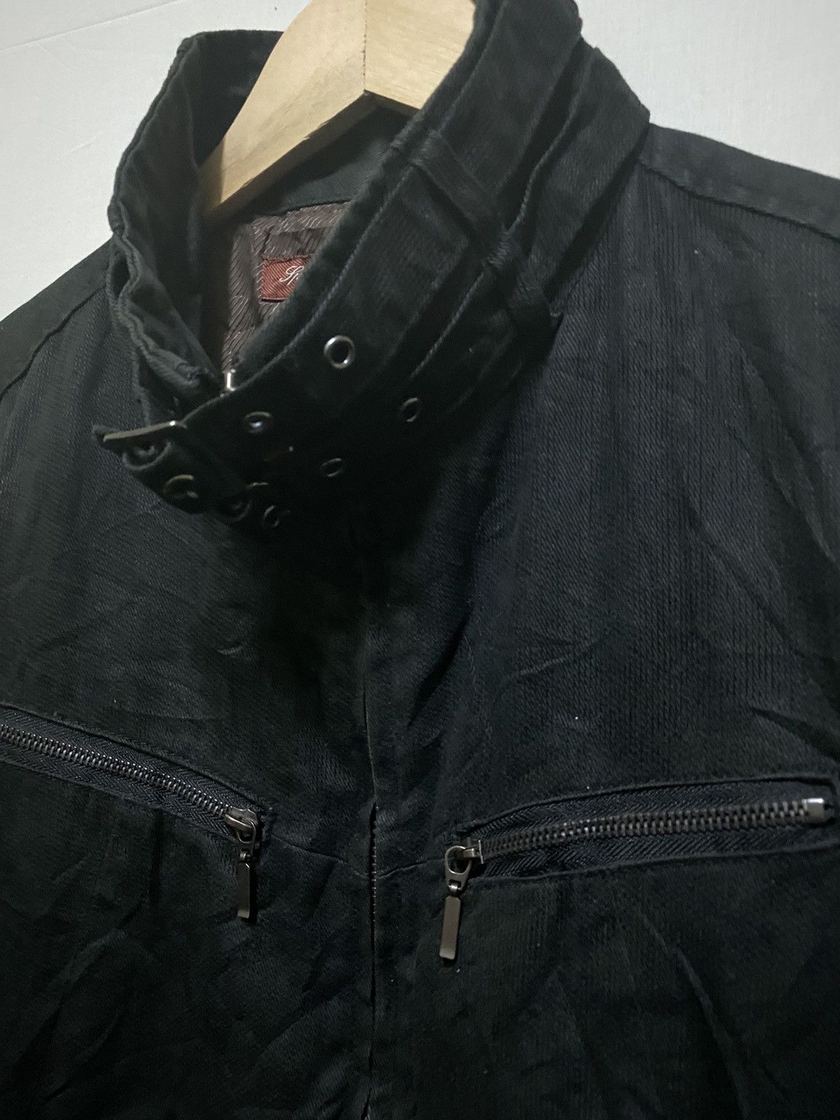 Japanese Brand Splendid Satisfaction Biker Jacket Zipper Style Size US L / EU 52-54 / 3 - 4 Thumbnail
