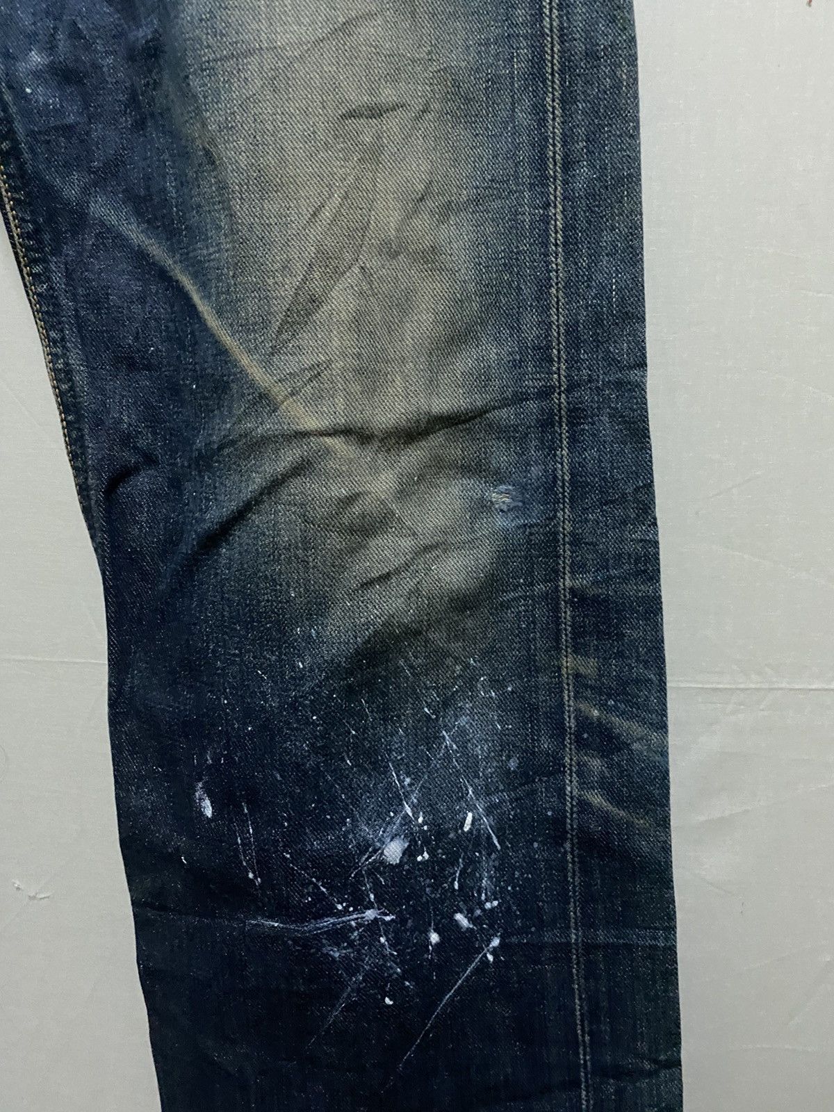 Lee Lee Selvedge Custom Paint Splash Jeans Size US 30 / EU 46 - 3 Thumbnail