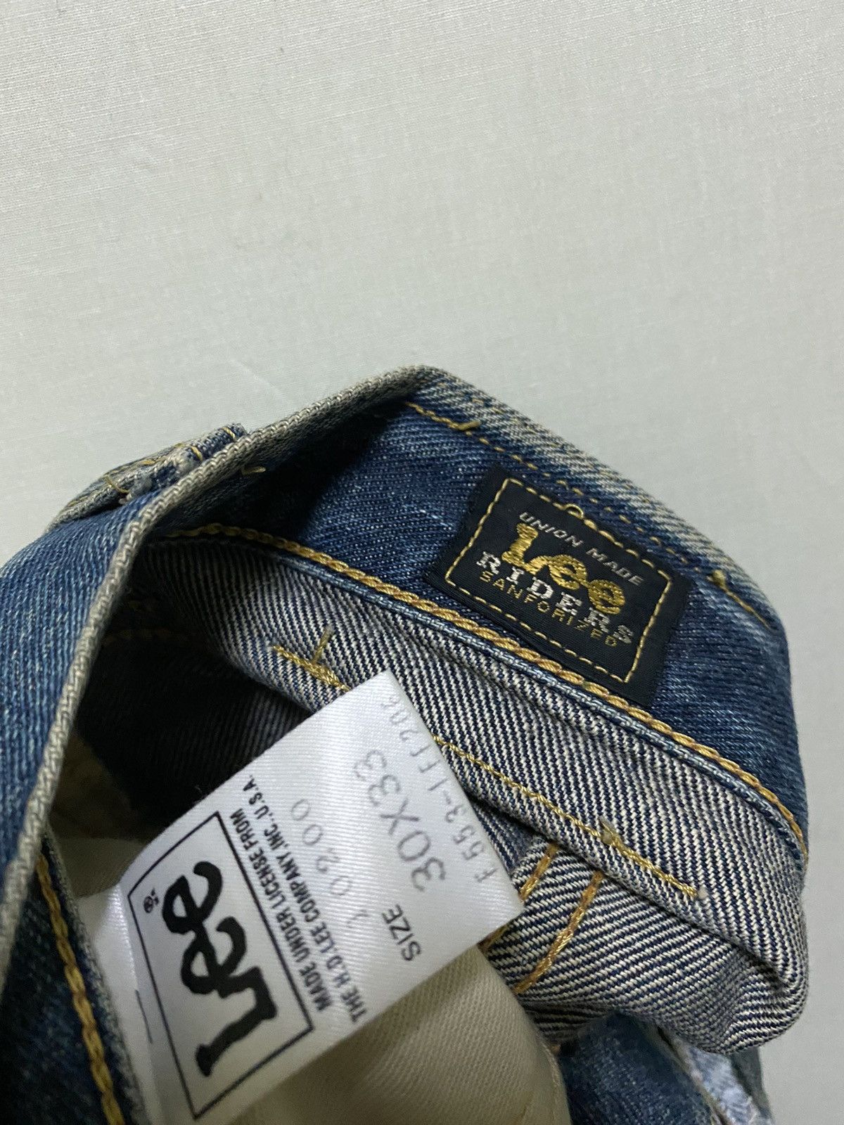 Lee Lee Selvedge Custom Paint Splash Jeans Size US 30 / EU 46 - 11 Thumbnail