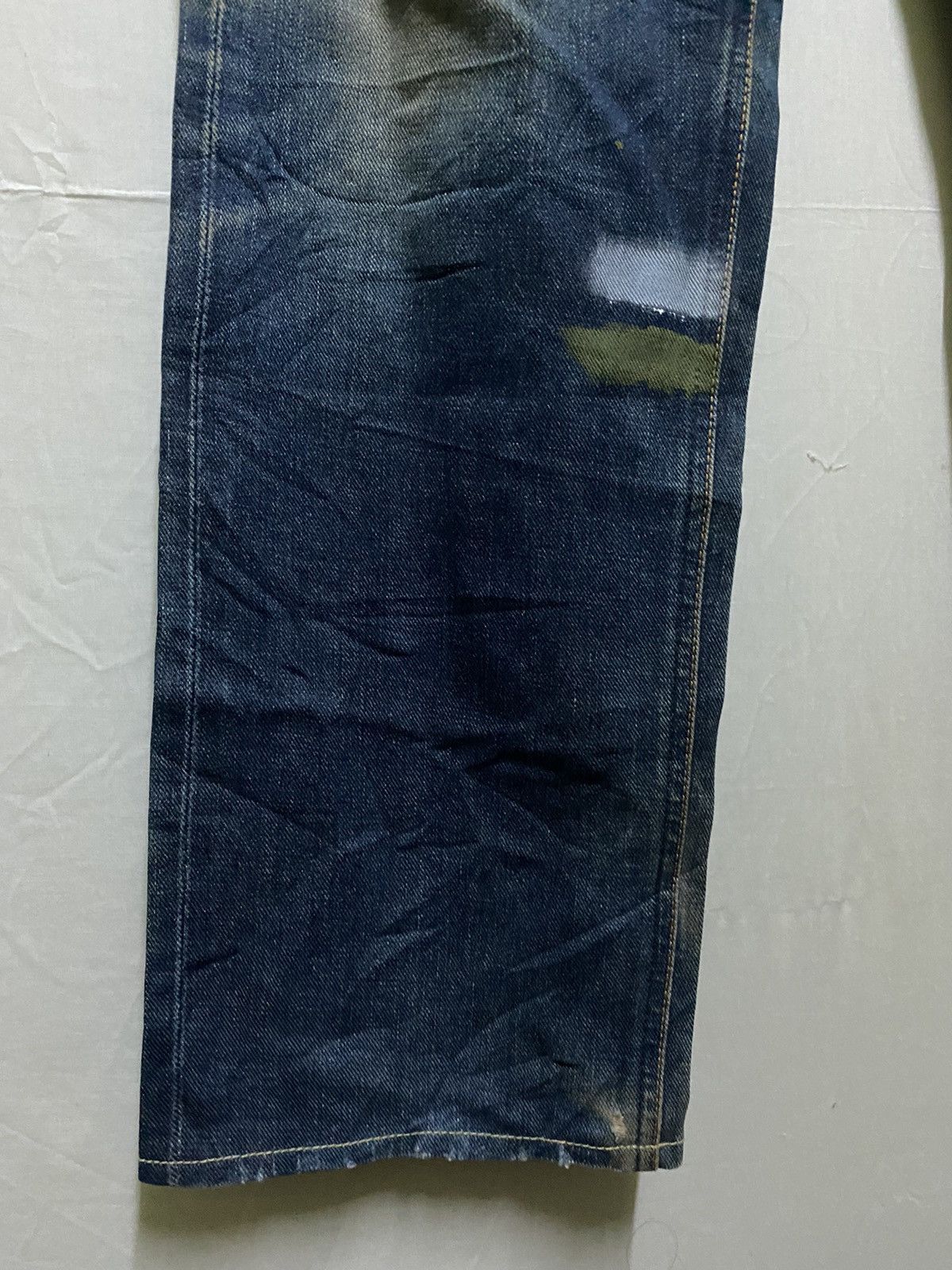 Lee Lee Selvedge Custom Paint Splash Jeans Size US 30 / EU 46 - 5 Thumbnail