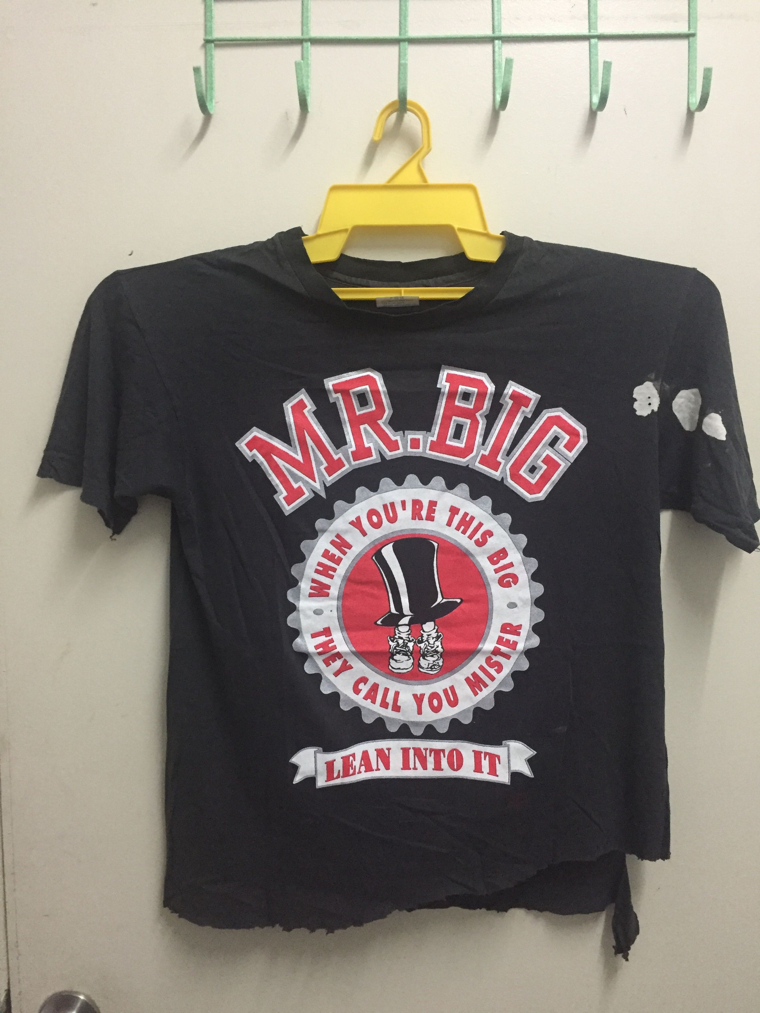 Vintage Thrashed Mr. Big Distressed
