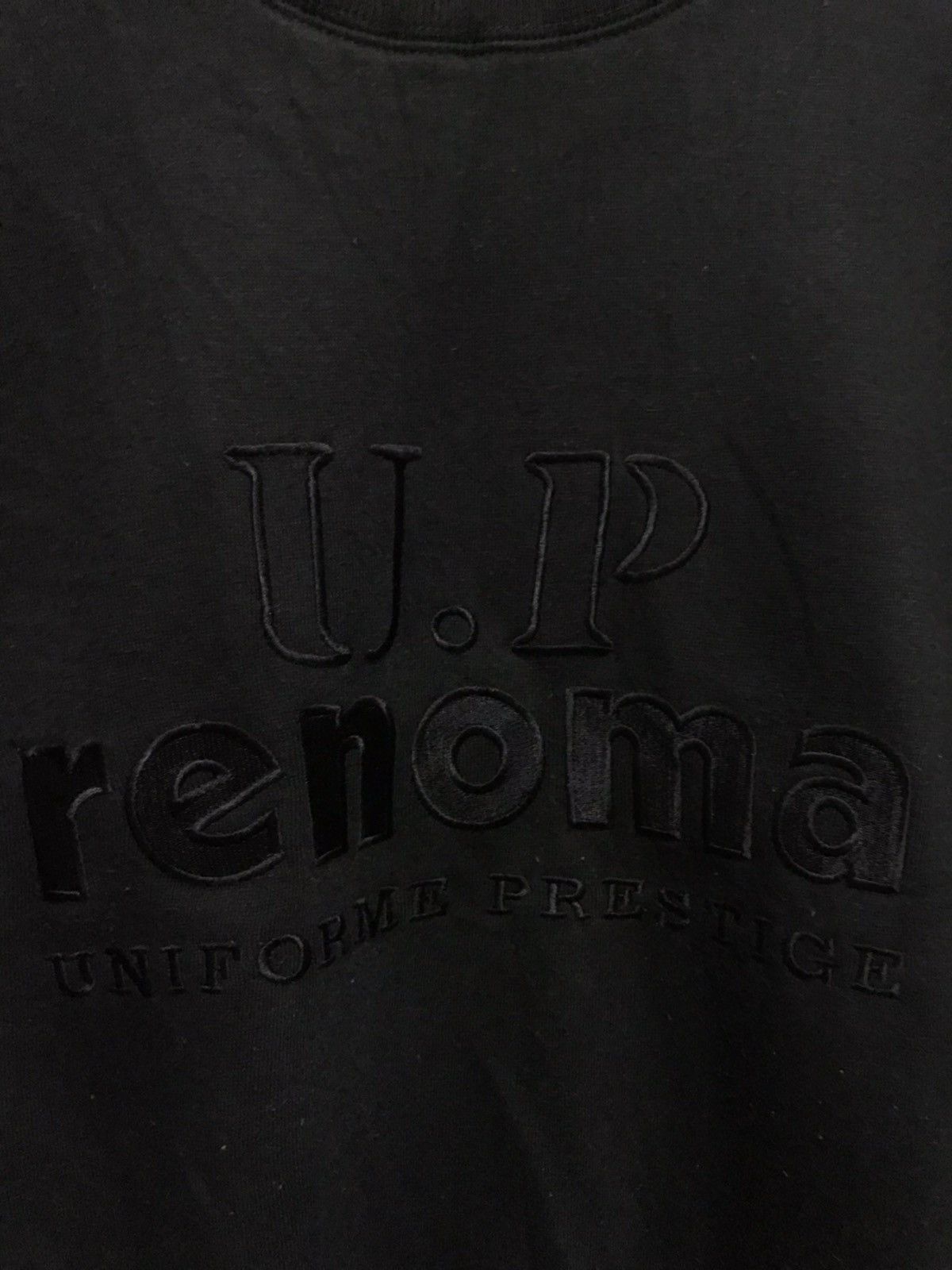 Japanese Brand Vintage Up Renoma Big Logo Spellout Sweatshirt Size US M / EU 48-50 / 2 - 4 Thumbnail
