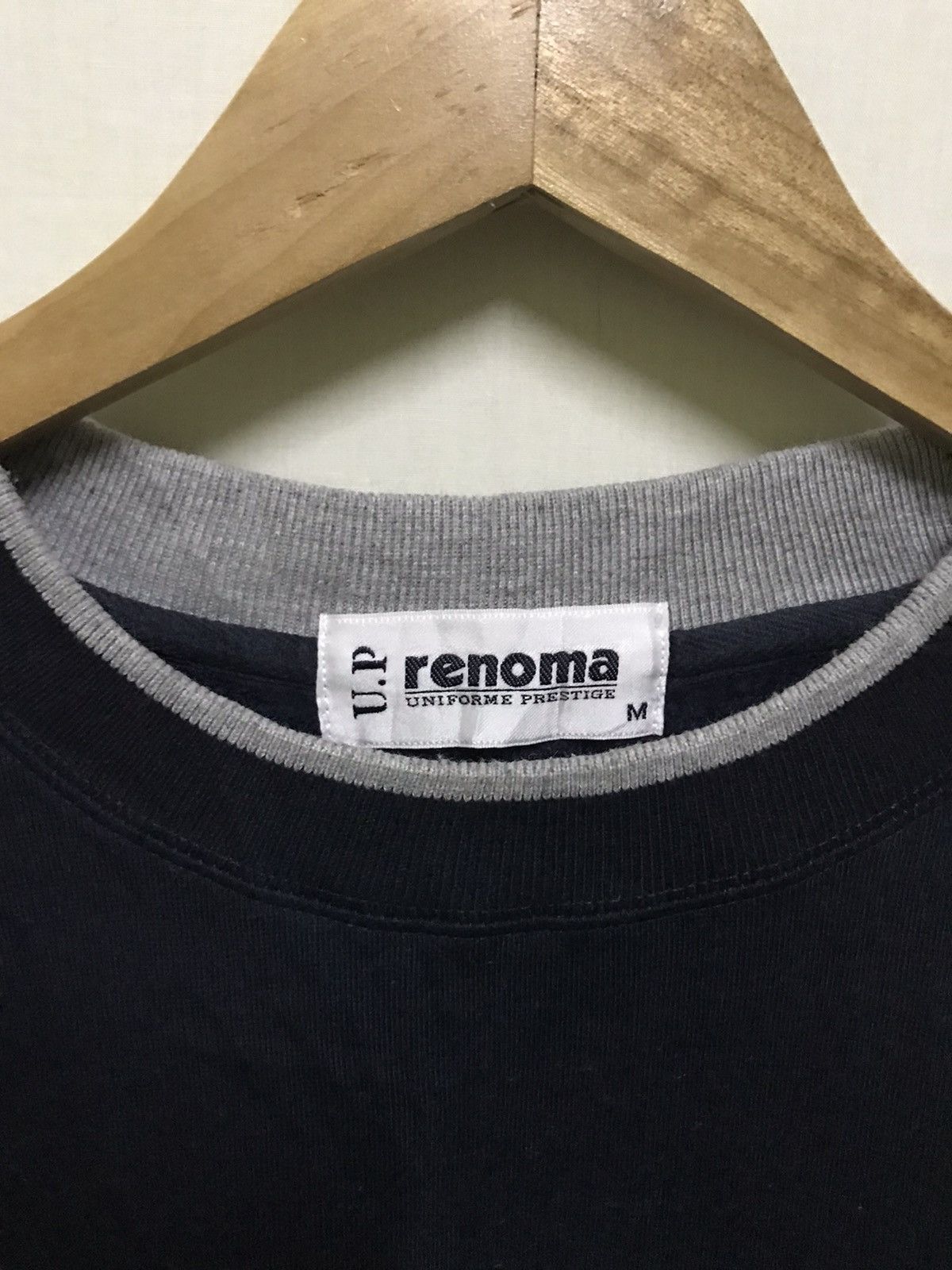 Japanese Brand Vintage Up Renoma Big Logo Spellout Sweatshirt Size US M / EU 48-50 / 2 - 5 Thumbnail