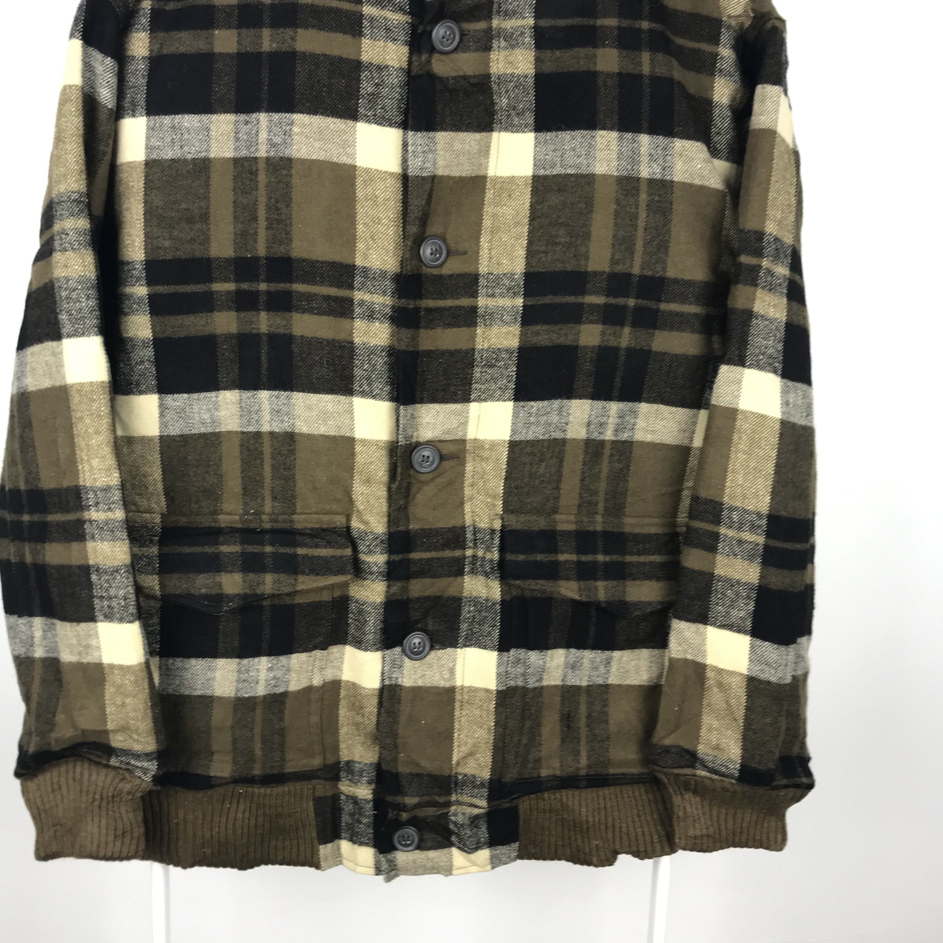 Vintage × Woolrich Woolen Mills Z228 RARE! WOOLRICH TARTAN WOOL FLANNEL JACKET Size US L / EU 52-54 / 3 - 3 Thumbnail