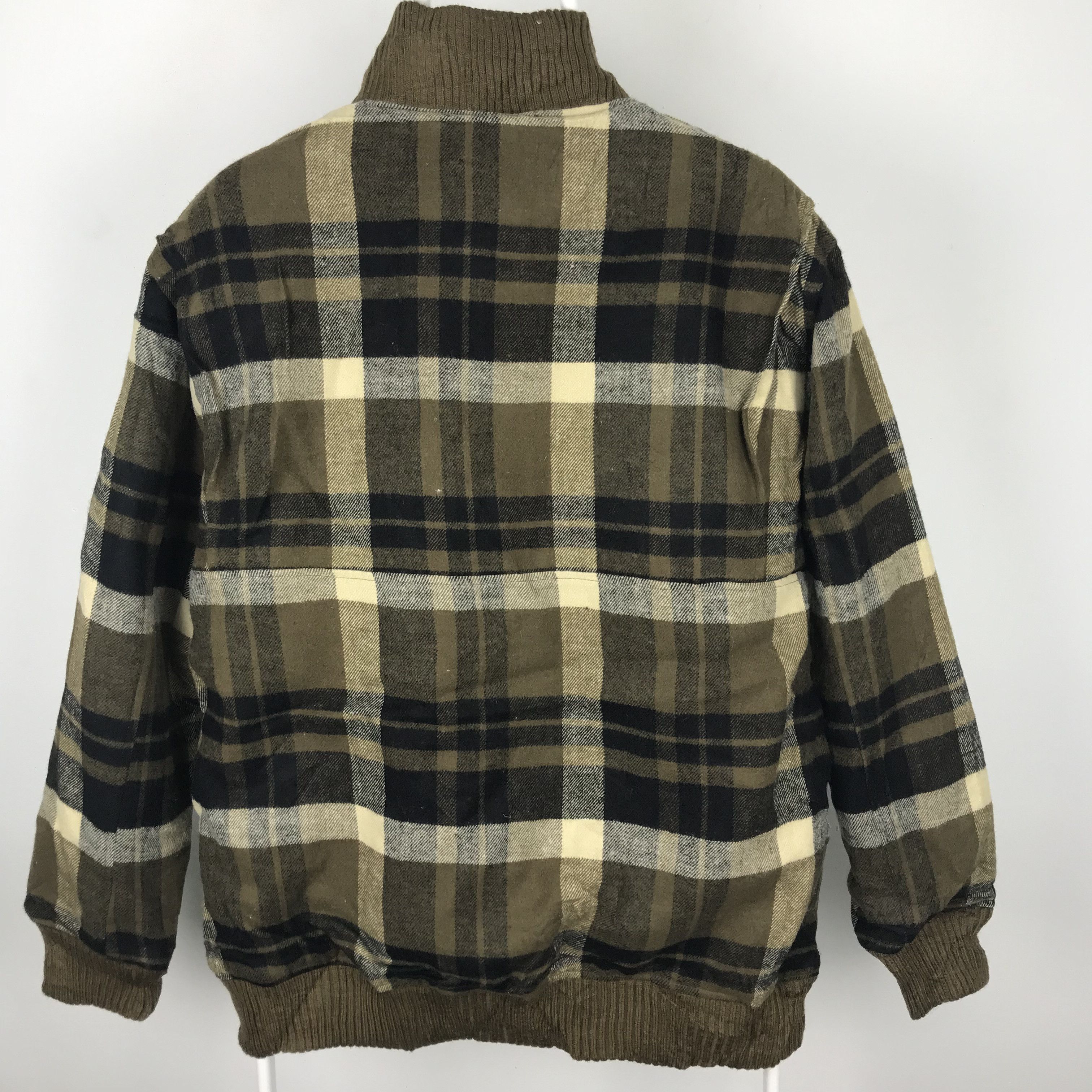 Vintage × Woolrich Woolen Mills Z228 RARE! WOOLRICH TARTAN WOOL FLANNEL JACKET Size US L / EU 52-54 / 3 - 6 Thumbnail