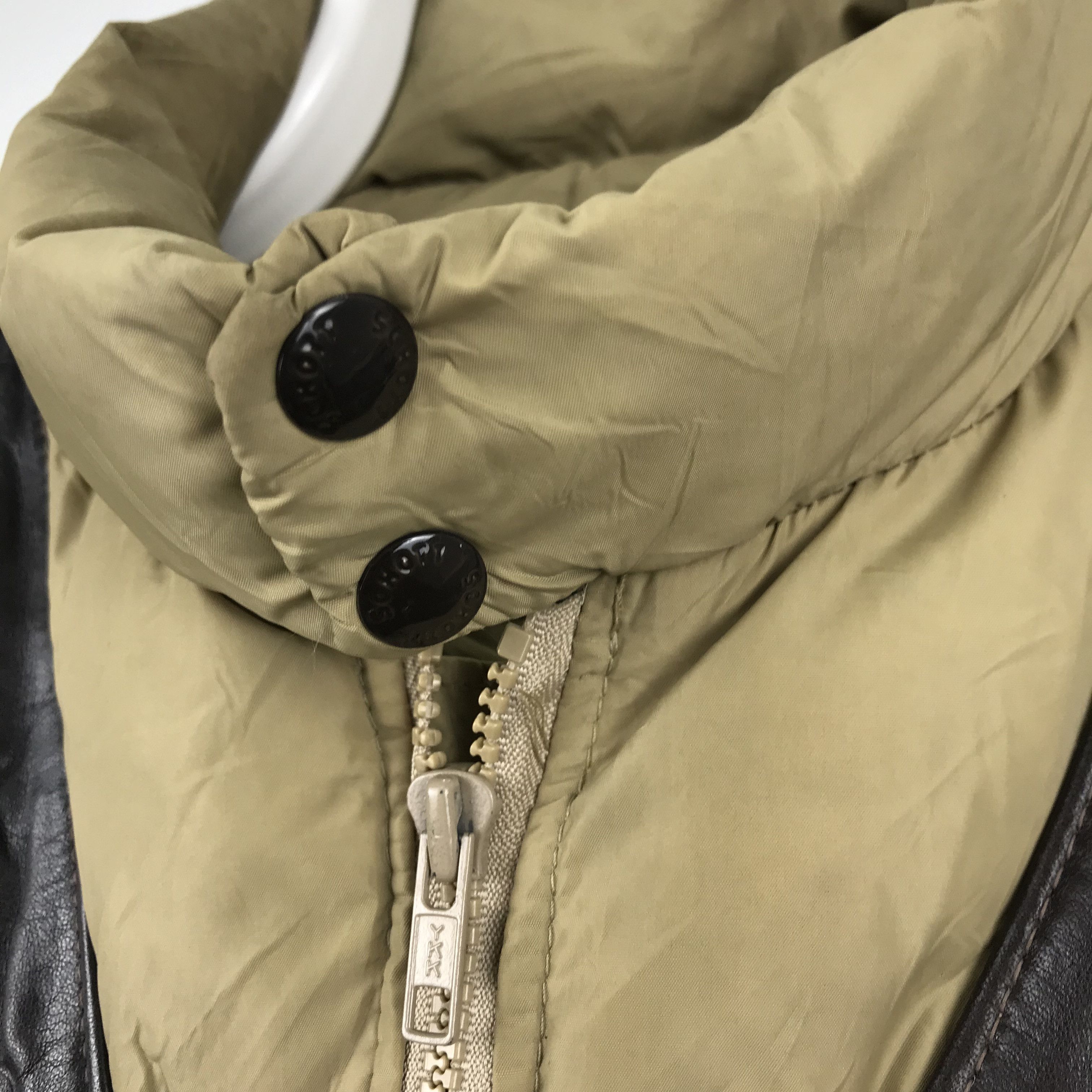 Schott Z237 SCHOTT LEATHER DOWN VEST JACKET Size US M / EU 48-50 / 2 - 3 Thumbnail