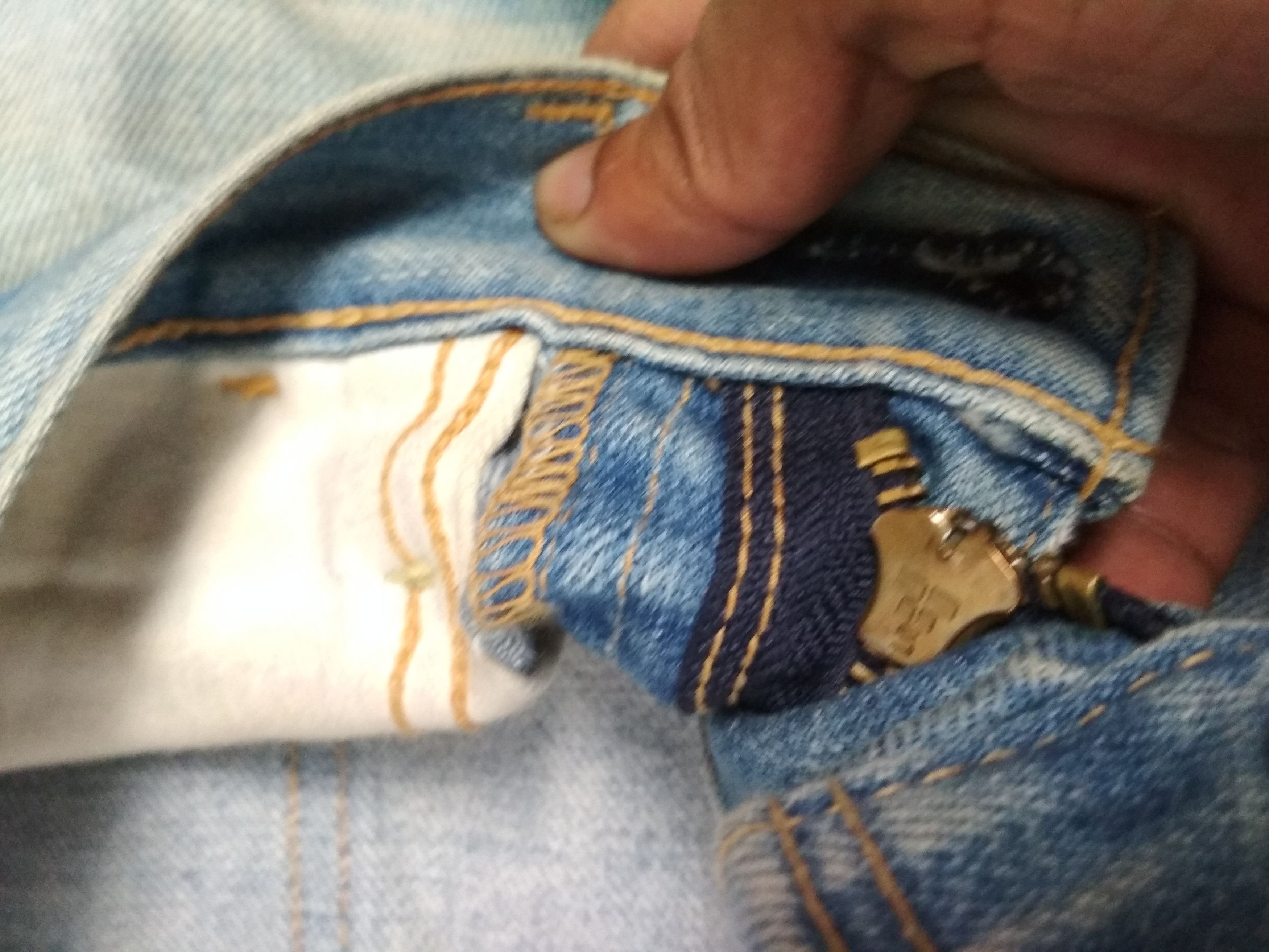 Levi's sashiko boro on vtg LEVI'S orange tabJ22 Kapital inspired Size US 30 / EU 46 - 11 Thumbnail