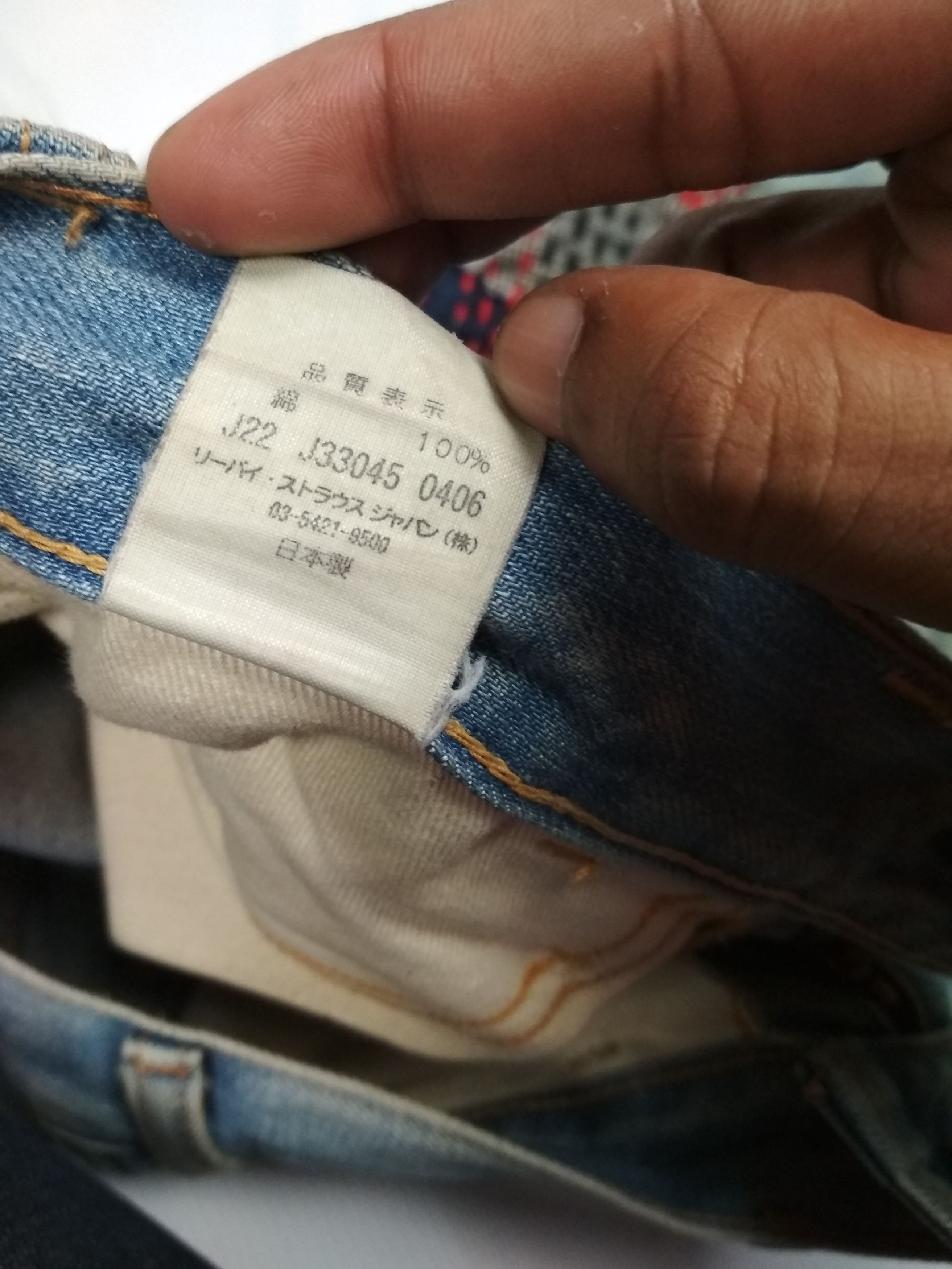 Levi's sashiko boro on vtg LEVI'S orange tabJ22 Kapital inspired Size US 30 / EU 46 - 19 Thumbnail
