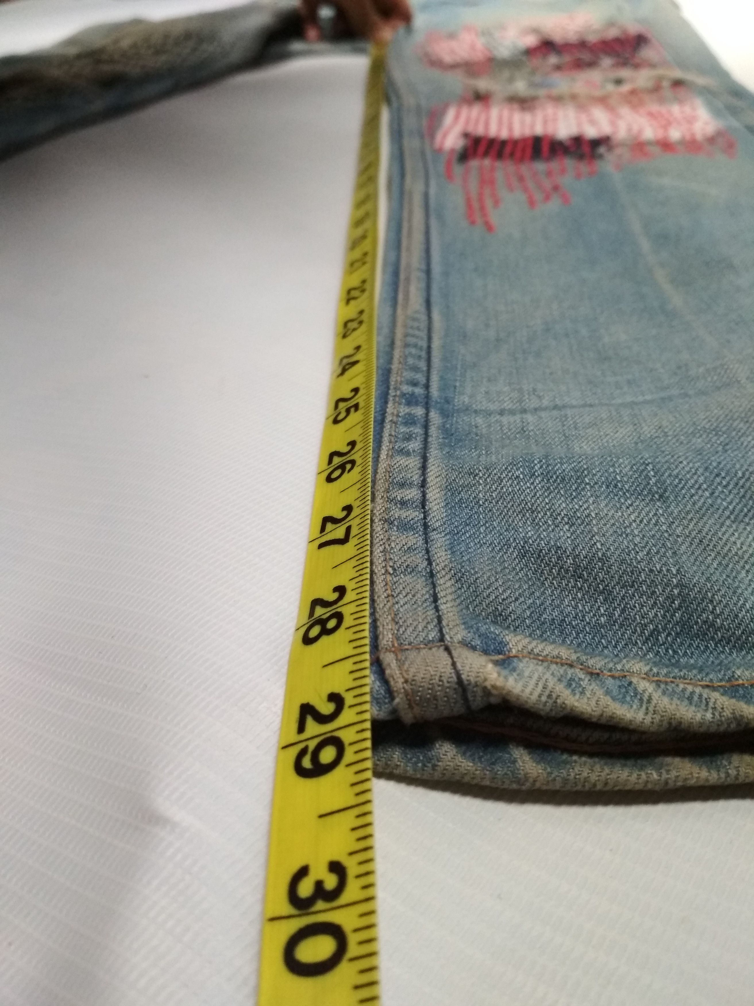 Levi's sashiko boro on vtg LEVI'S orange tabJ22 Kapital inspired Size US 30 / EU 46 - 22 Thumbnail