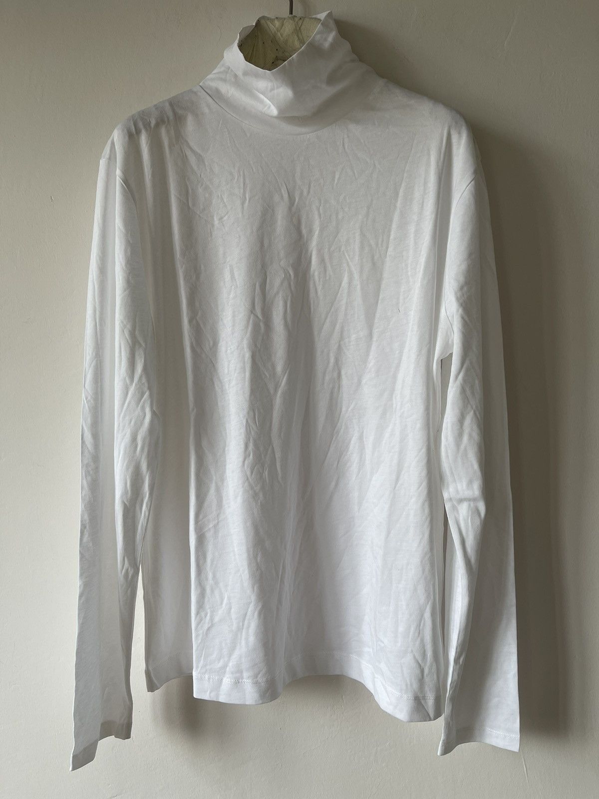Dries Van Noten Dries Van Noten White Turtleneck Shirt Size US M / EU 48-50 / 2 - 3 Thumbnail
