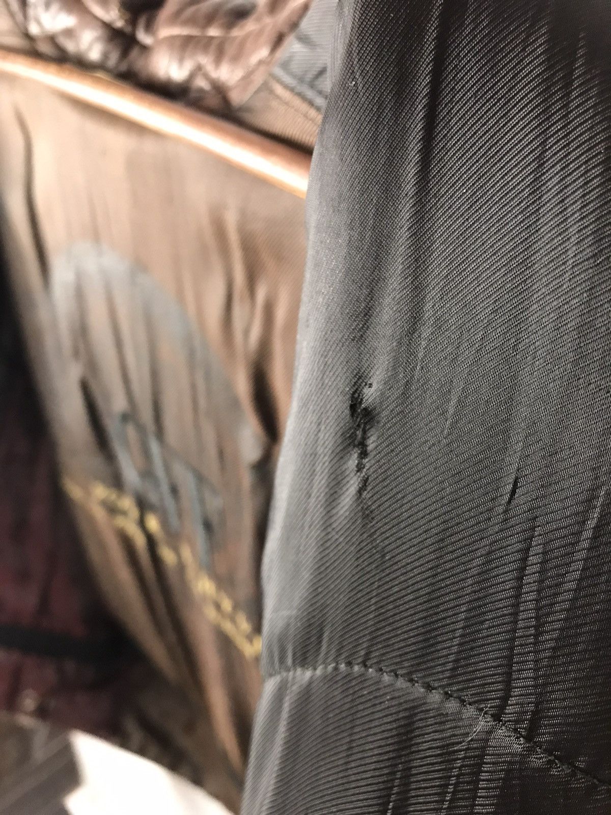 Gianfranco Ferre × Vintage Metal patch GFF Gianfranco Ferre vintage leather jacket Size US M / EU 48-50 / 2 - 8 Thumbnail