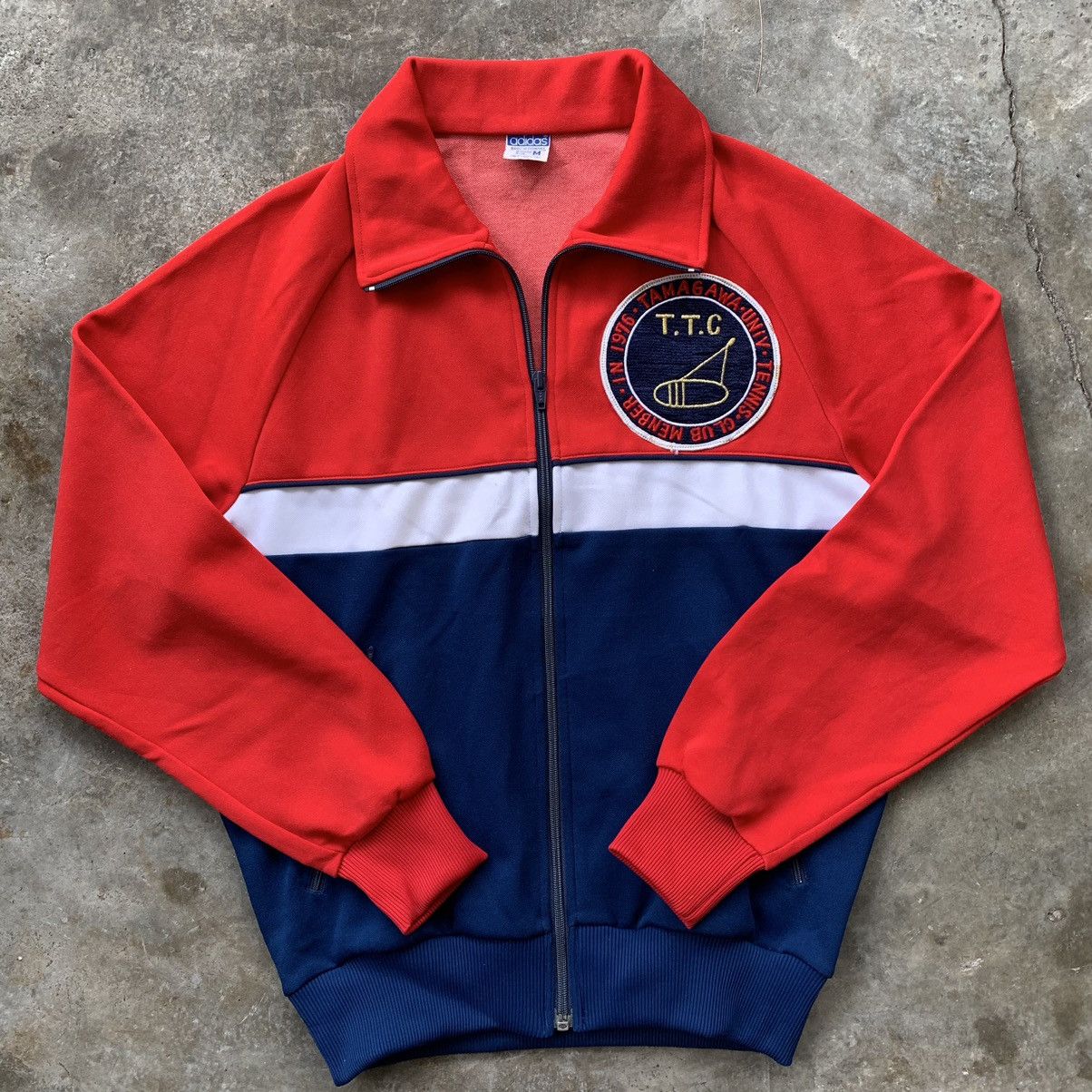 Adidas Adidas vintage 1976 Tamagawa University patch Size US M / EU 48-50 / 2 - 1 Thumbnail