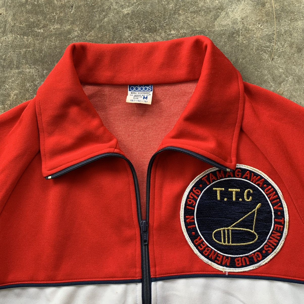 Adidas Adidas vintage 1976 Tamagawa University patch Size US M / EU 48-50 / 2 - 12 Thumbnail