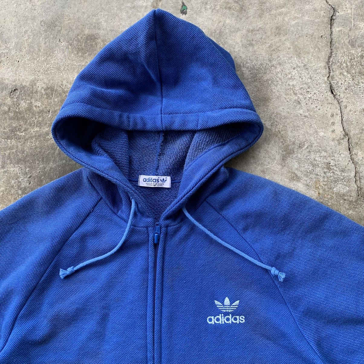Adidas Adidas 80s vintage hoodie zipper Size US L / EU 52-54 / 3 - 14 Thumbnail