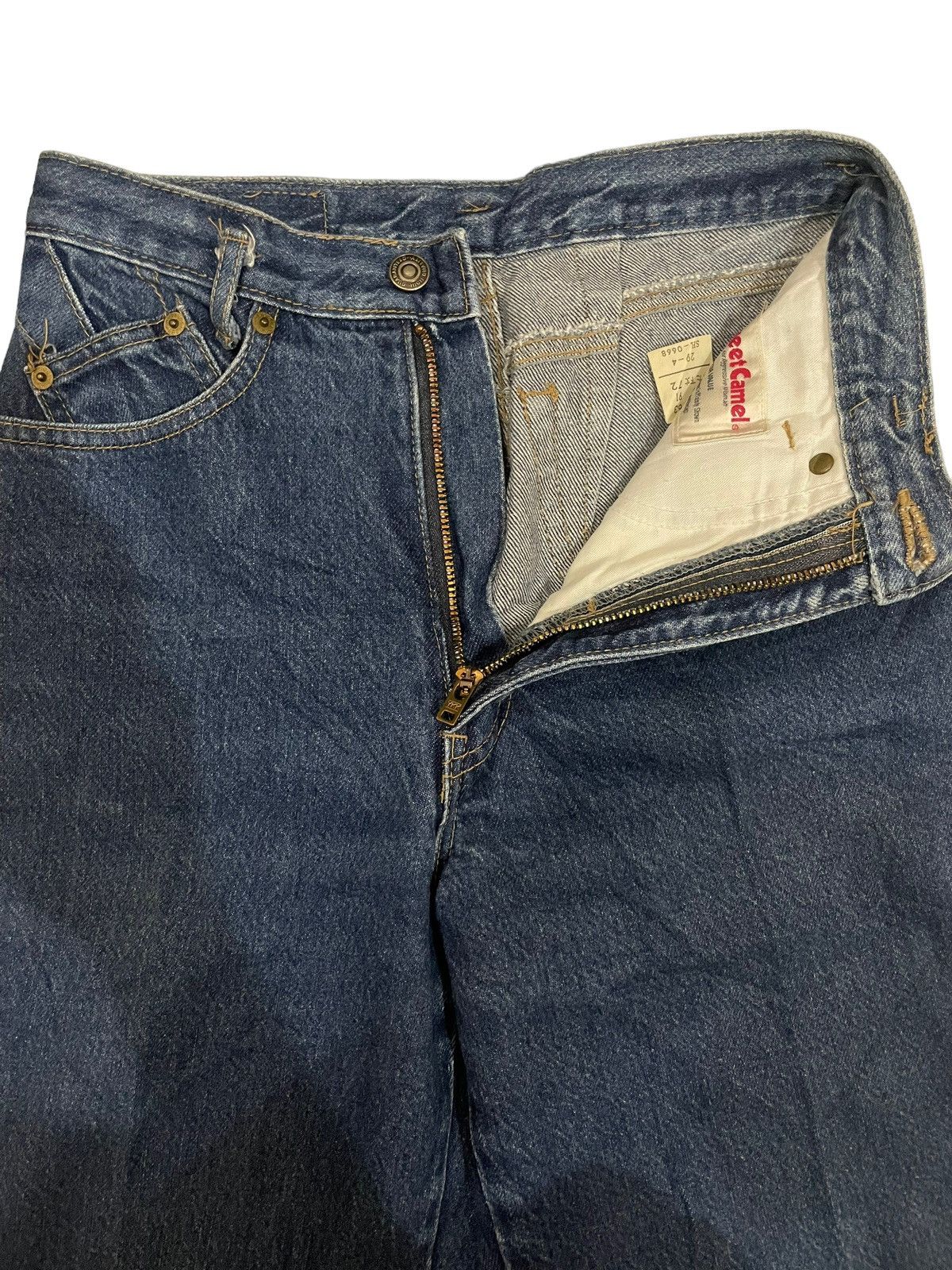 Camel × Japanese Brand Faded Sweet Camel Slim Fit Denim Size US 26 / EU 42 - 9 Thumbnail