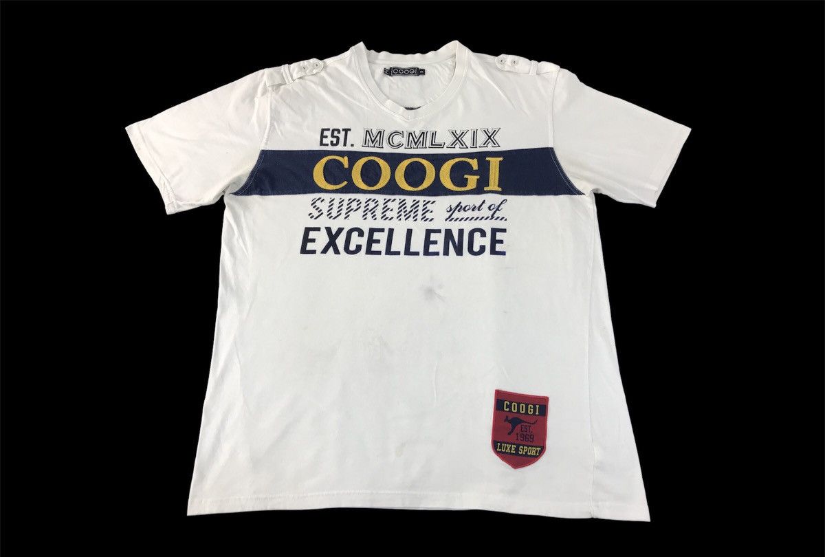 Coogi Supreme Sport Of Exellence Spell Out Big Size Tee