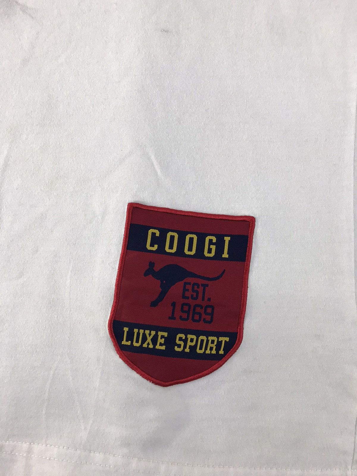 Coogi × Vintage Coogi Supreme Sport Of Exellence Spell Out Big Size Tee Size US XXL / EU 58 / 5 - 5 Thumbnail