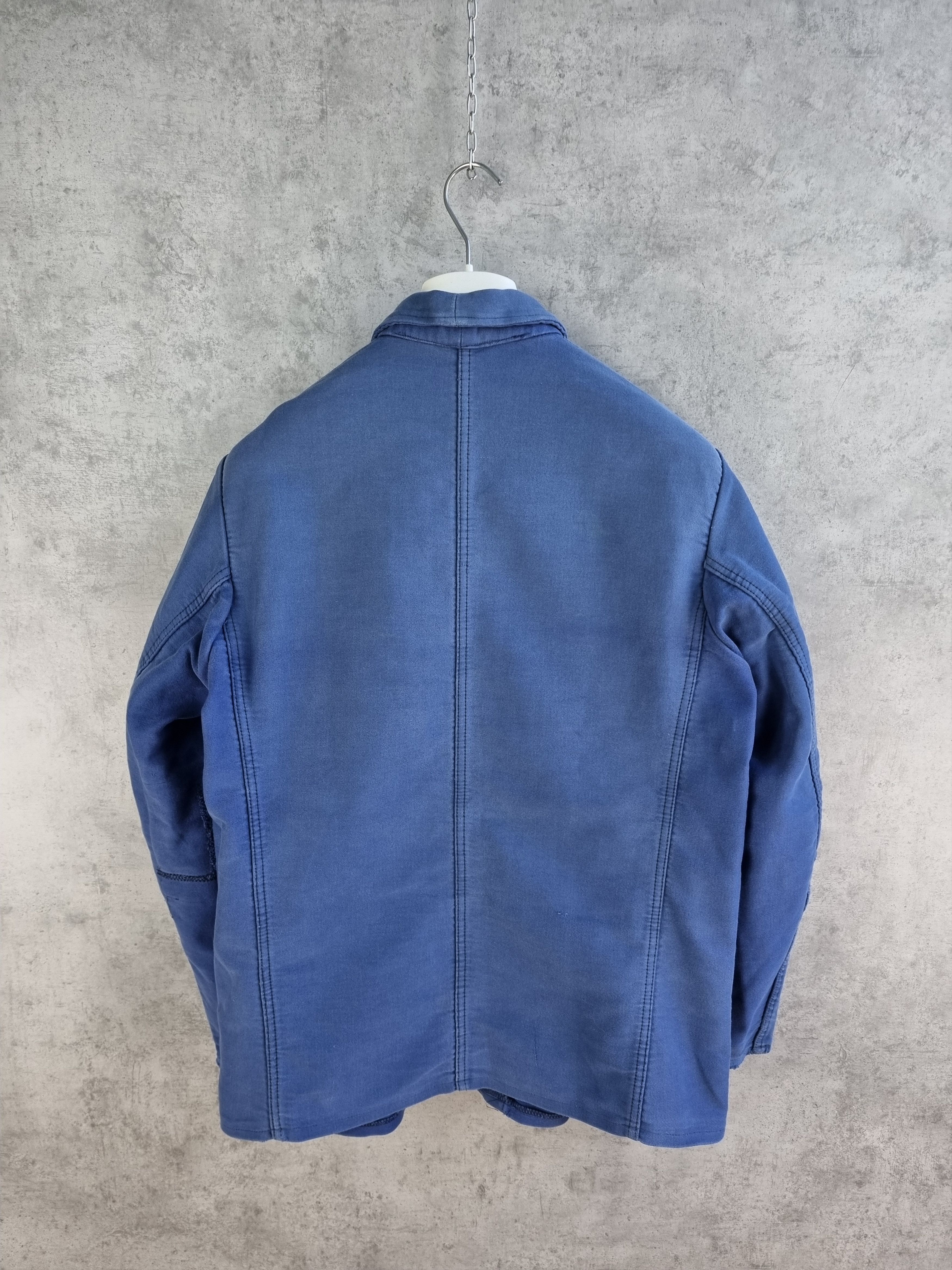 Le Laboureur 60s Aesthetic Sanfor Chore Worker Vintage distressed Jacket Size US L / EU 52-54 / 3 - 7 Thumbnail