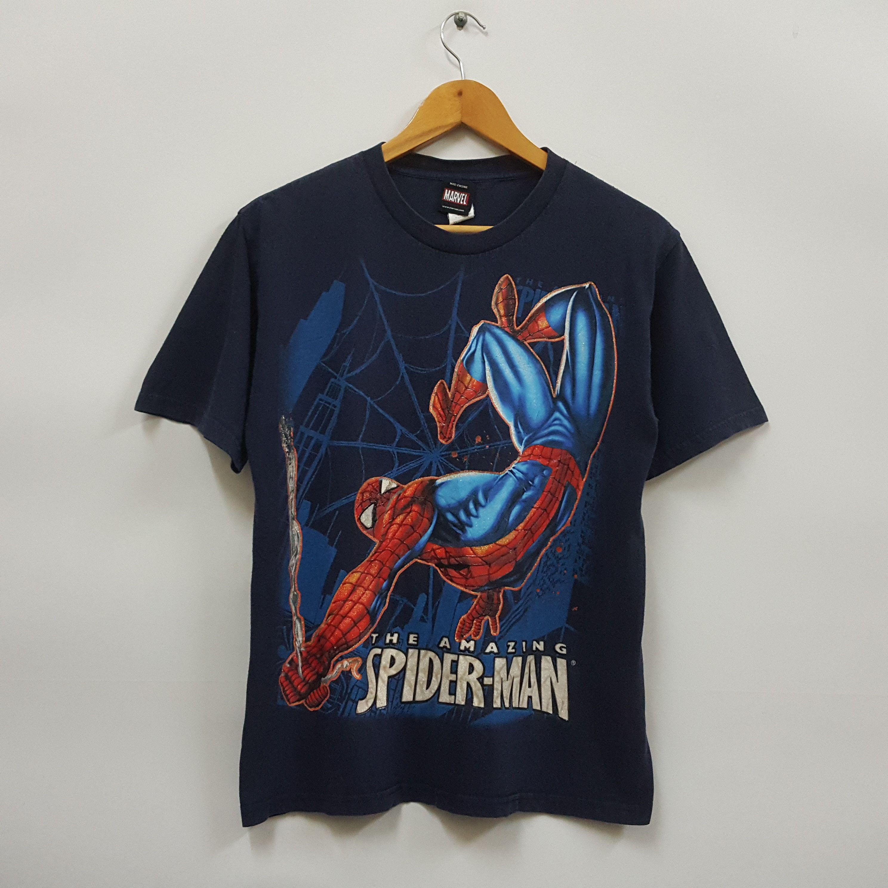 Marvel Comics × Vintage Vintage The Amazing Spider-man Marvel comics t-shirt Size US S / EU 44-46 / 1 - 1 Thumbnail