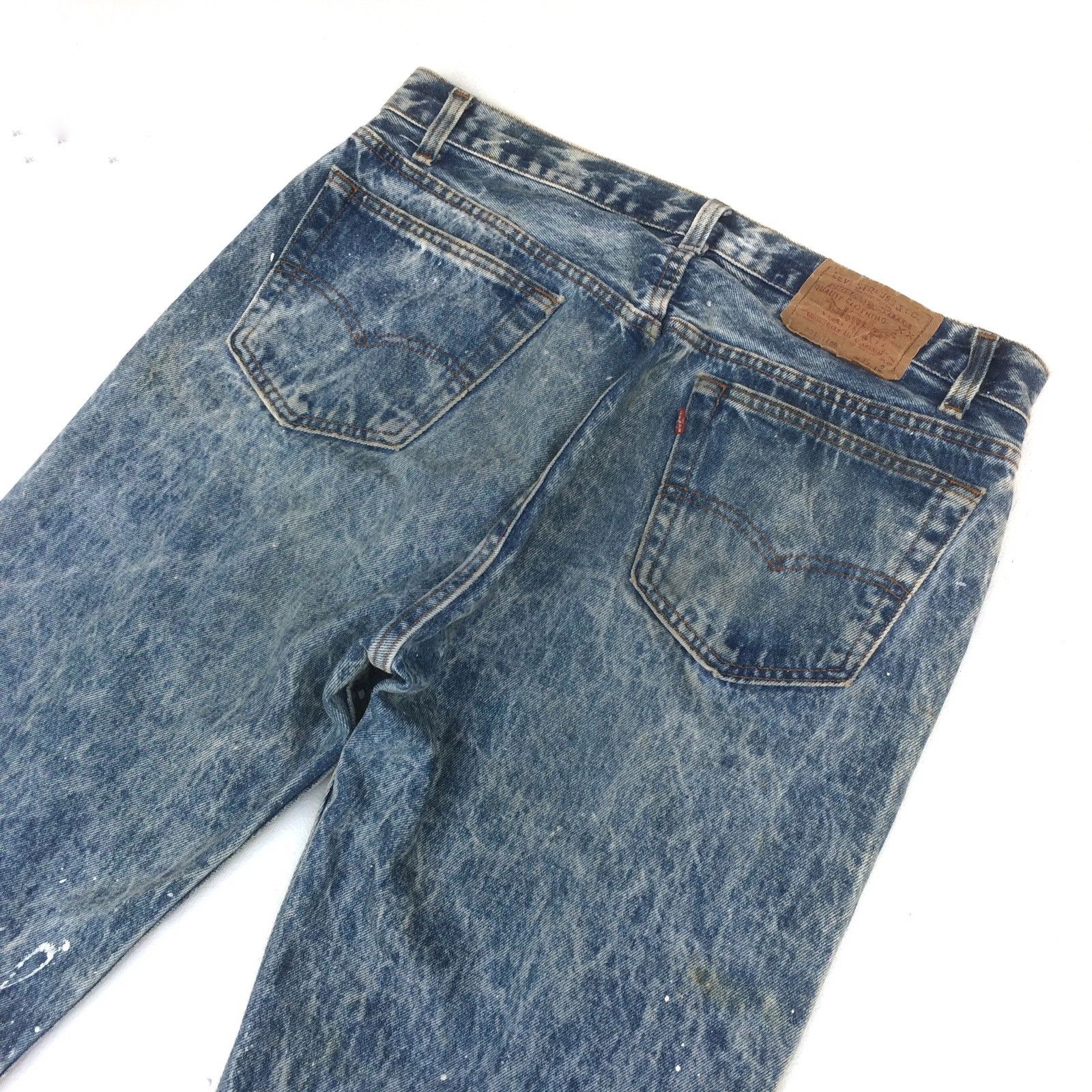 Levi's Made & Crafted Rebuild Levi's 501 Distressed Painter Denim Jeans USA Made Size US 34 / EU 50 - 6 Thumbnail