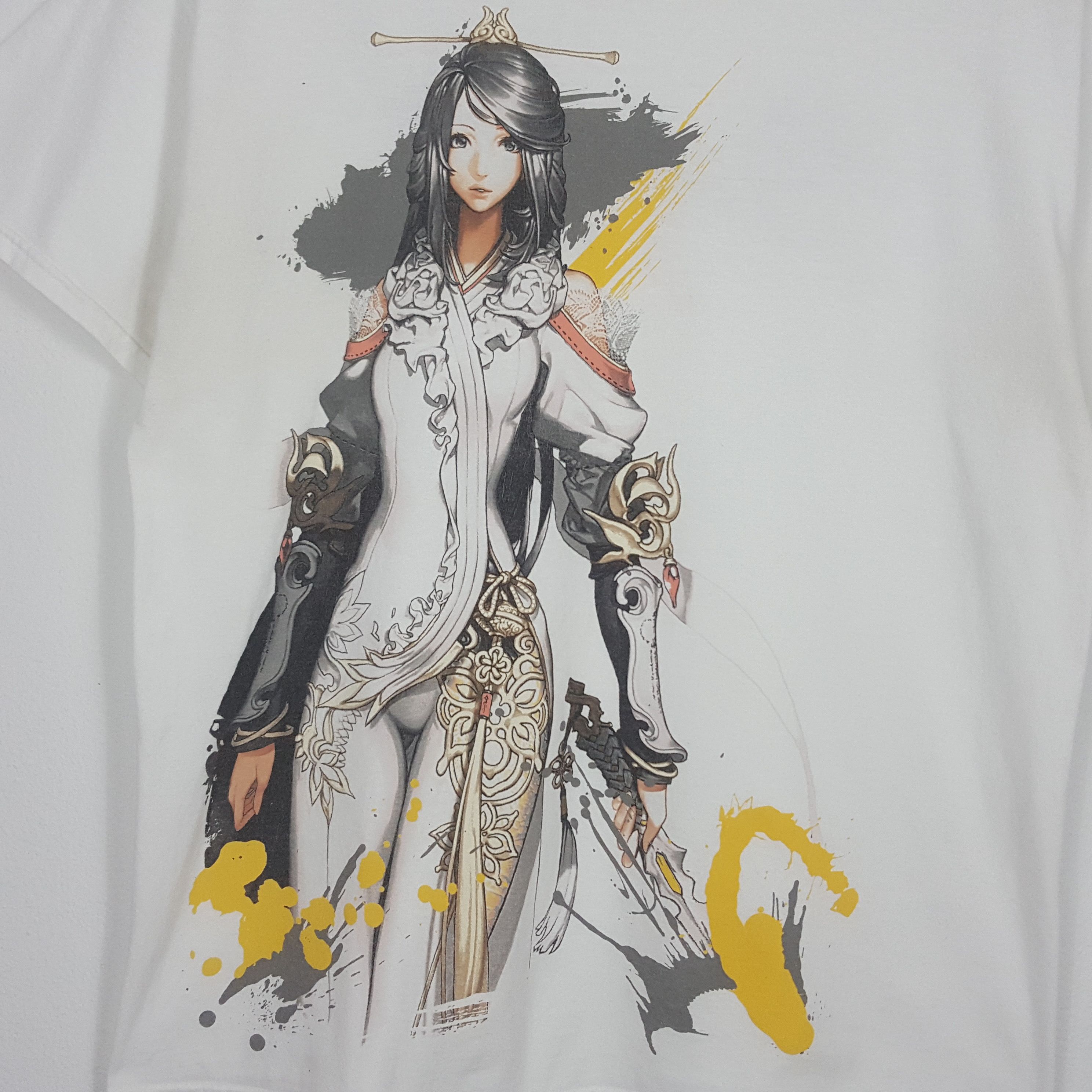 Playstation × The Game × Vintage Vintage Blade & Soul Game PlayStation Big Print T-Shirt Size US XL / EU 56 / 4 - 3 Thumbnail