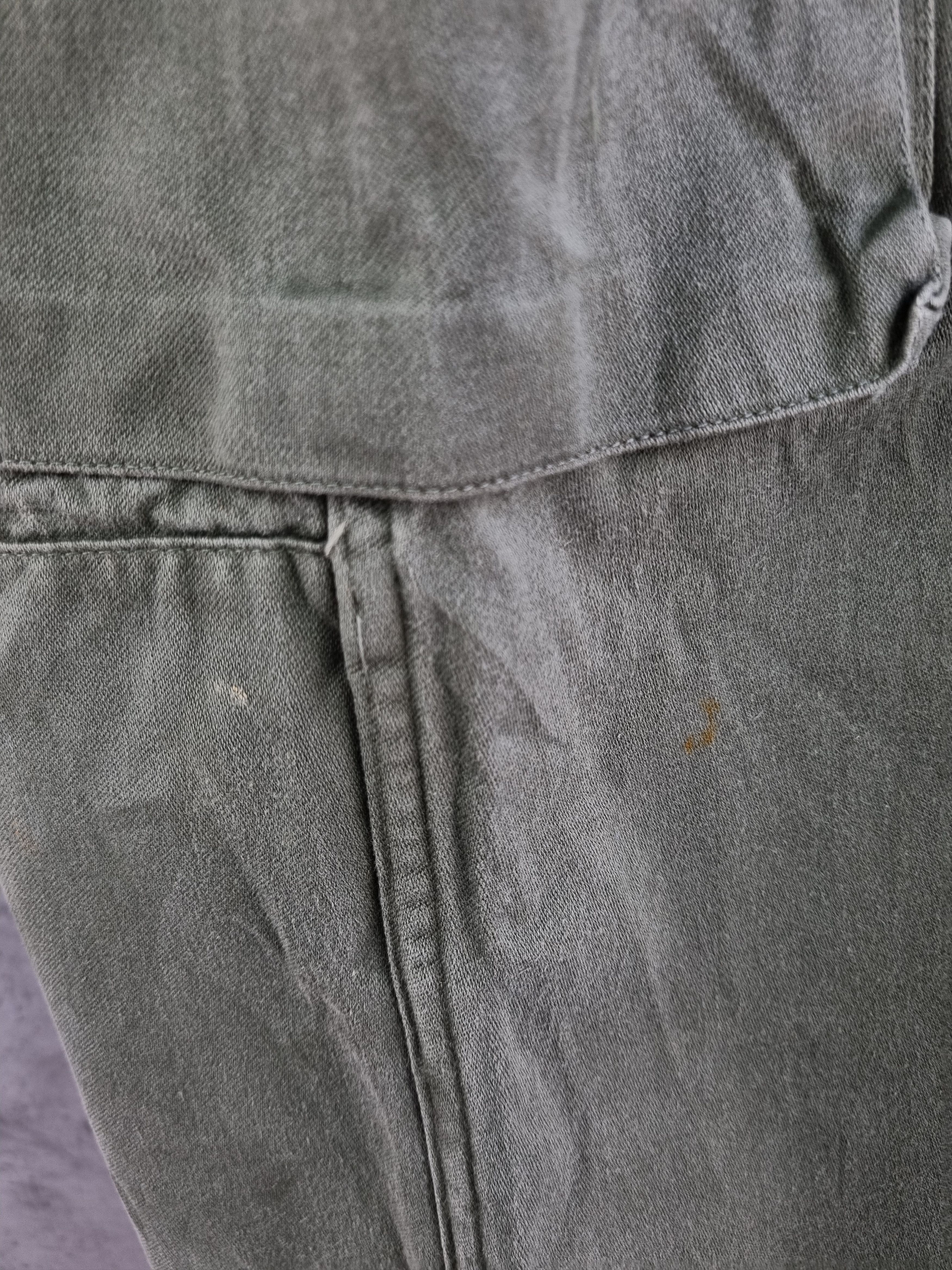 Japanese Brand 1968 Faded Double Knees Military Cargo Vintage Pants Size US 32 / EU 48 - 14 Thumbnail