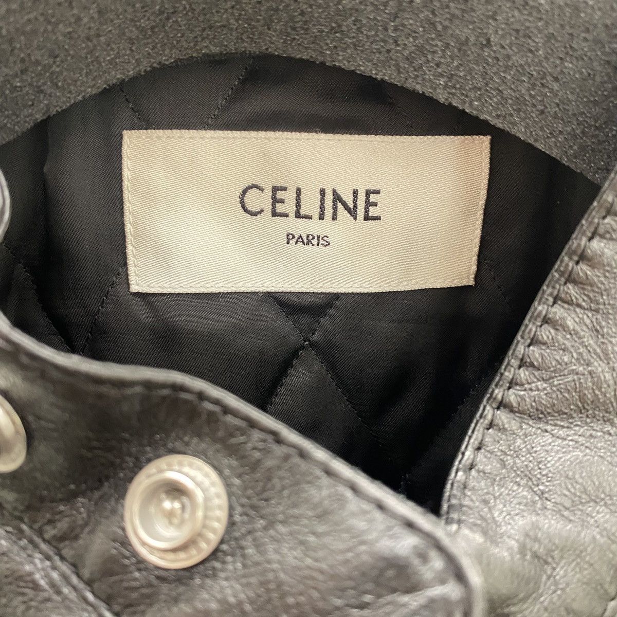 Celine Cafe Racer Biker Jacket in Large