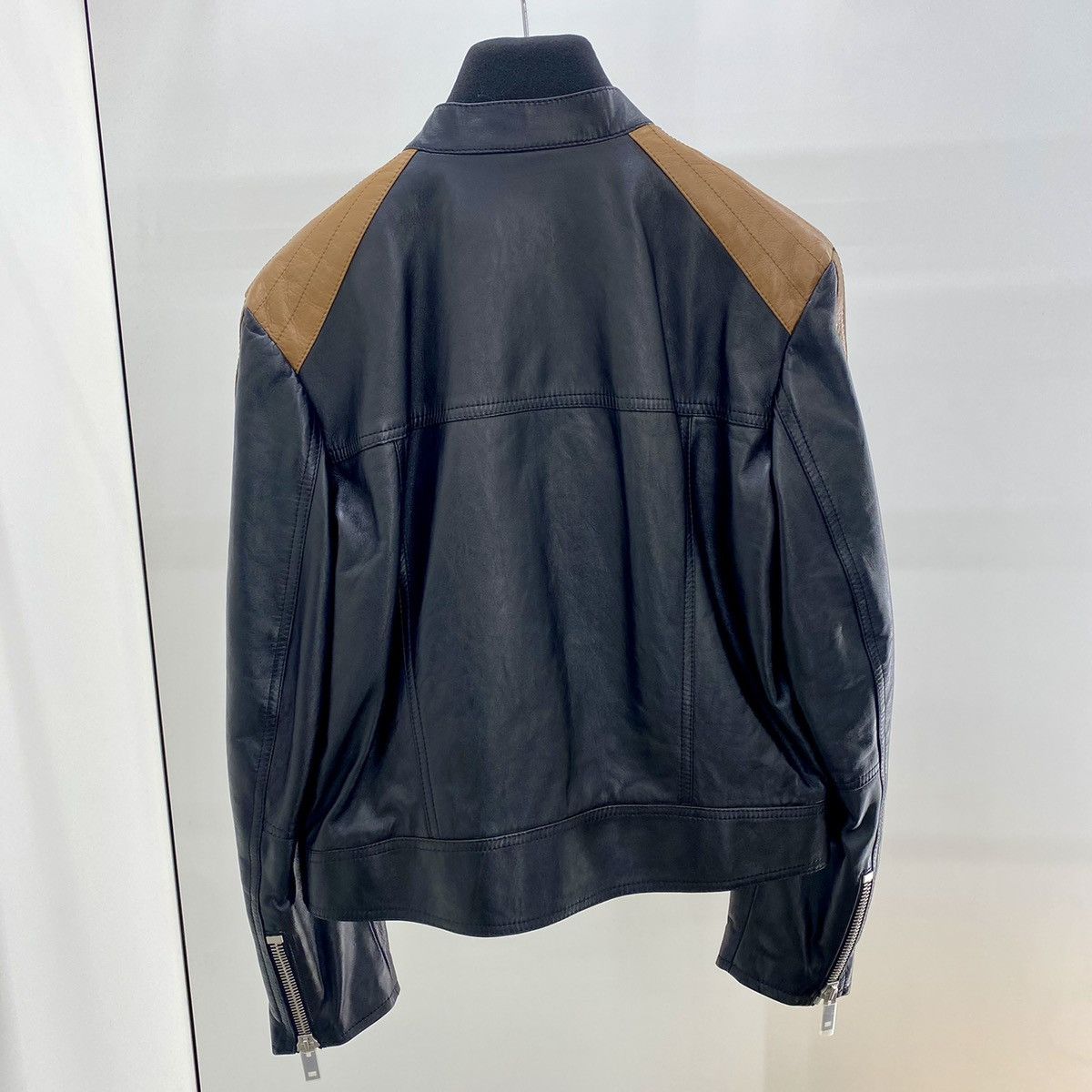 Celine Cafe Racer Biker Jacket in Large