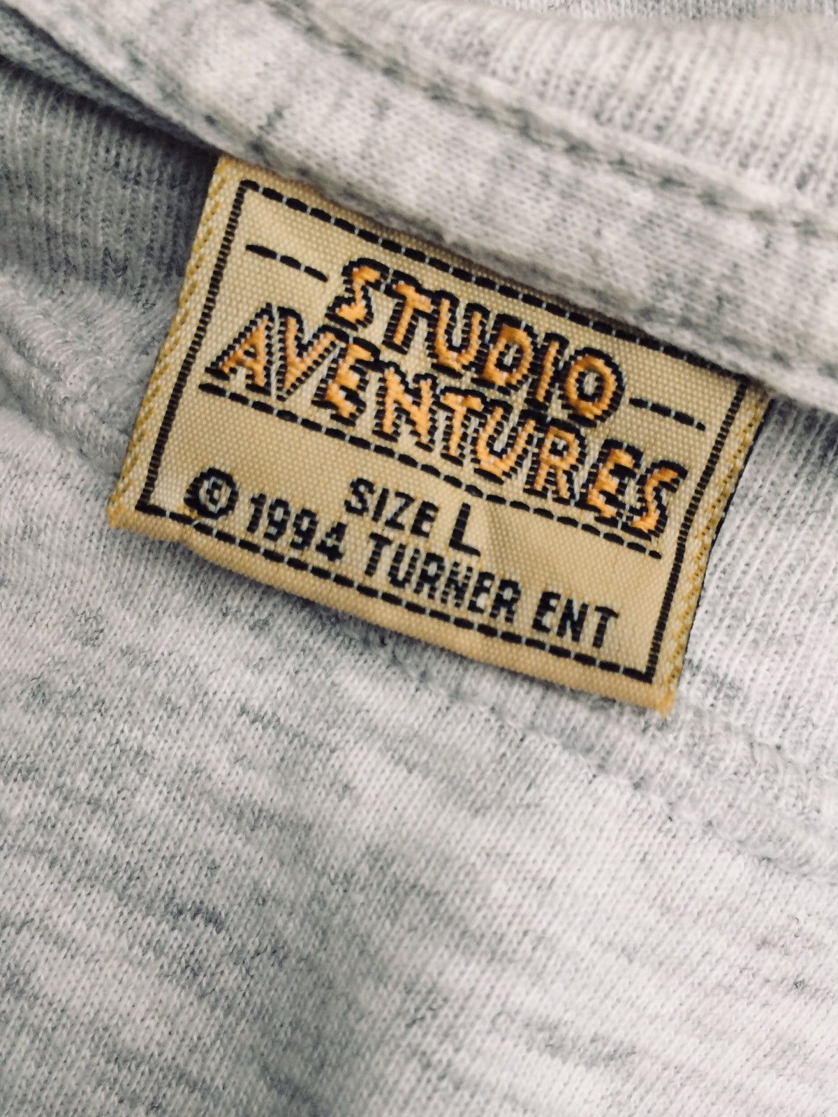 vintage tex avery studio adventures embroidery tees