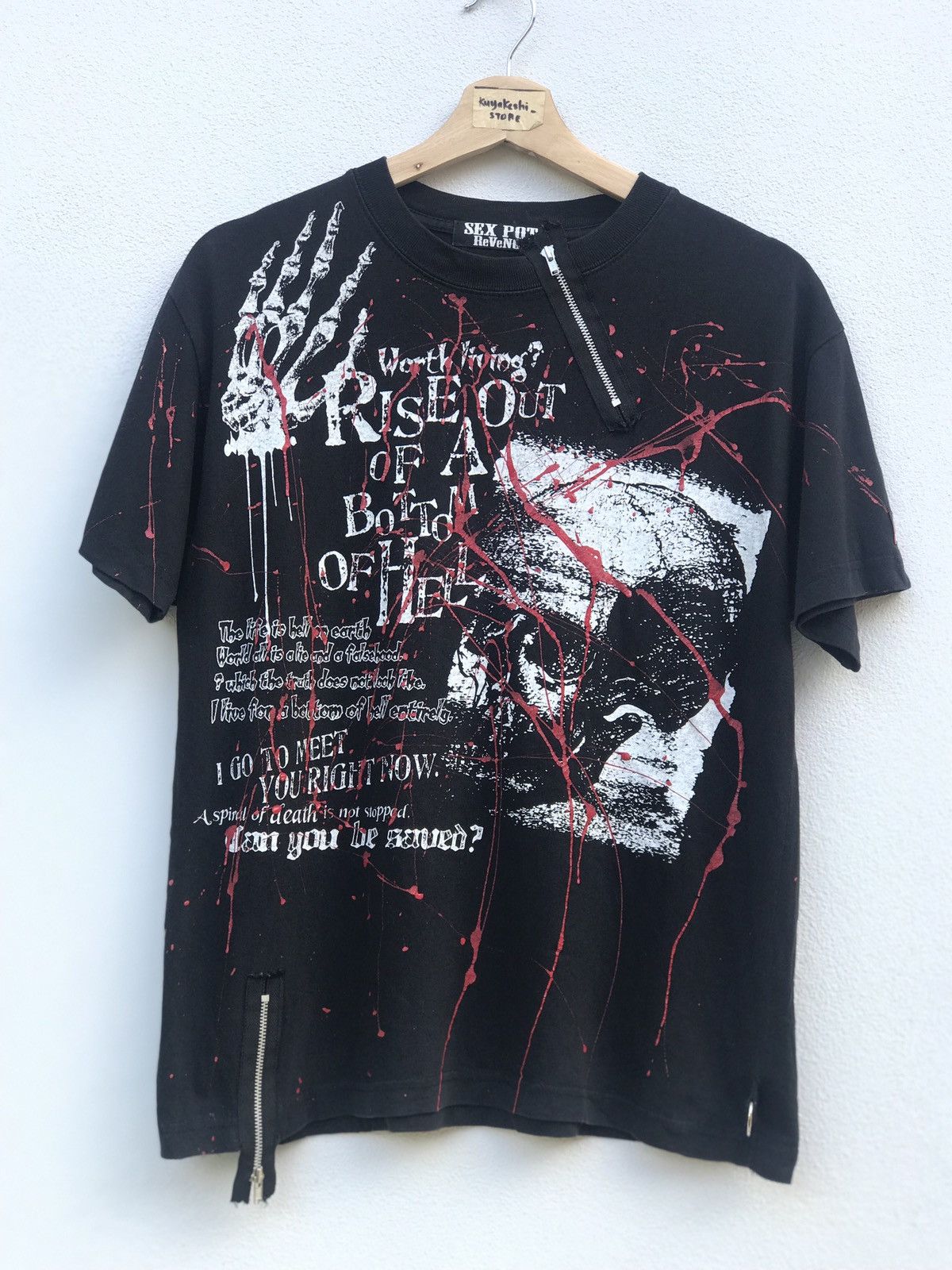 Japanese Brand Sex Pot Revenge Shirt Design Punk Size US M / EU 48-50 / 2 - 1 Thumbnail