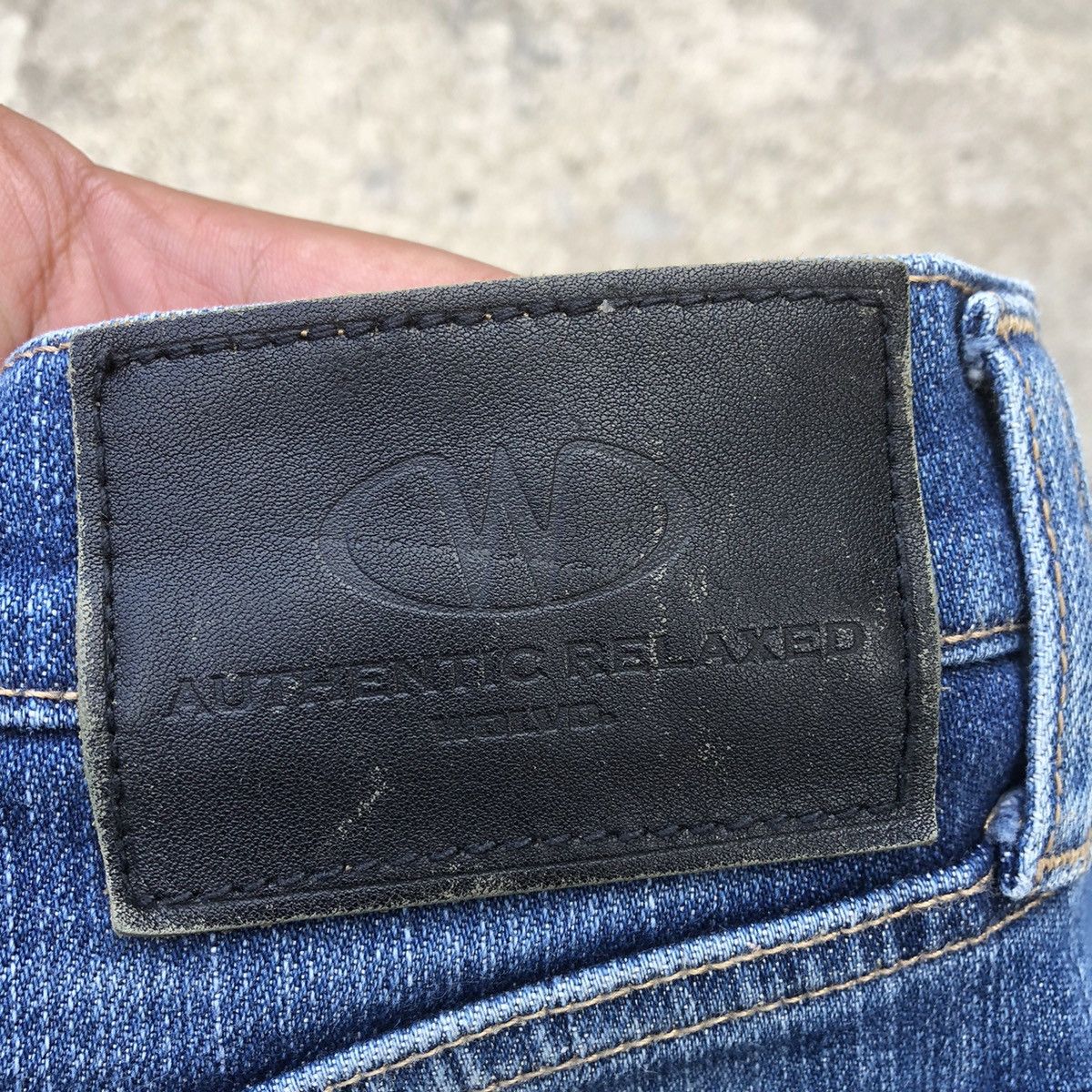 Japanese Brand 🔥Rare🔥Vintage Wolvo Stoned Wash Rips Distress Denim Jeans Size US 34 / EU 50 - 14 Thumbnail